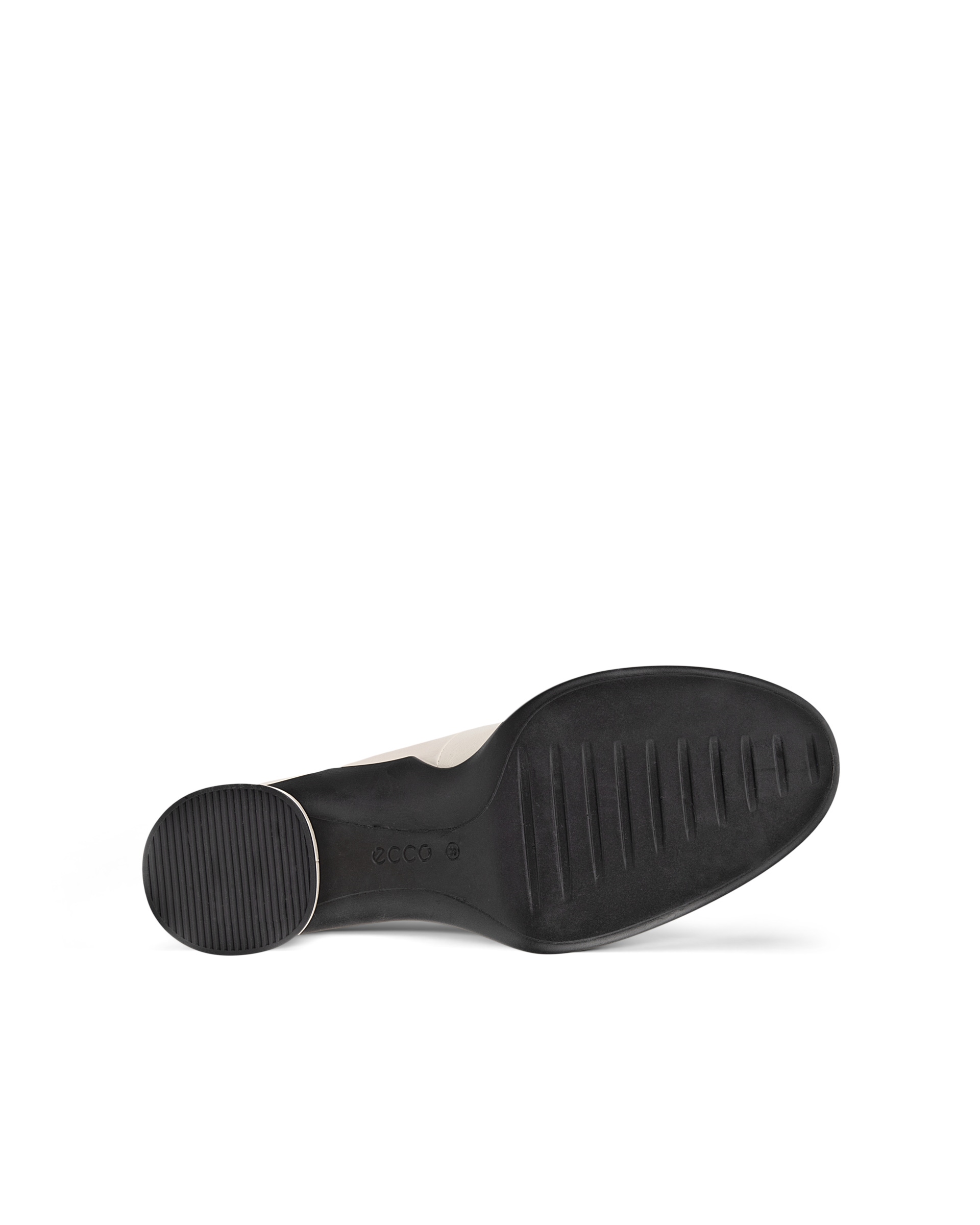 Dámské kožené lodičky na blokovém podpatku ECCO® Sculpted Lx 55 - Bílá - Sole
