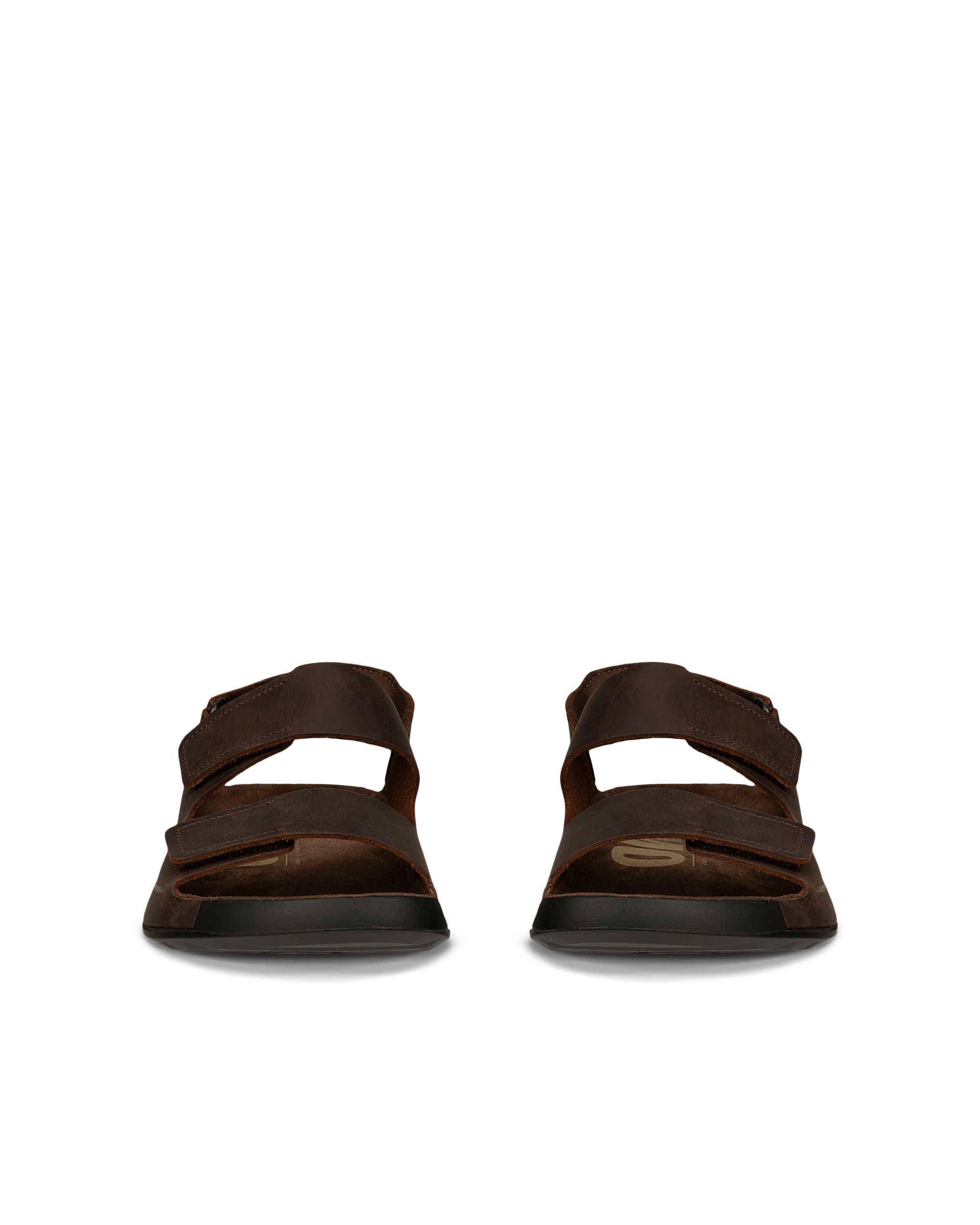 ECCO COZMO M 3-STRAP - Brown - Front pair