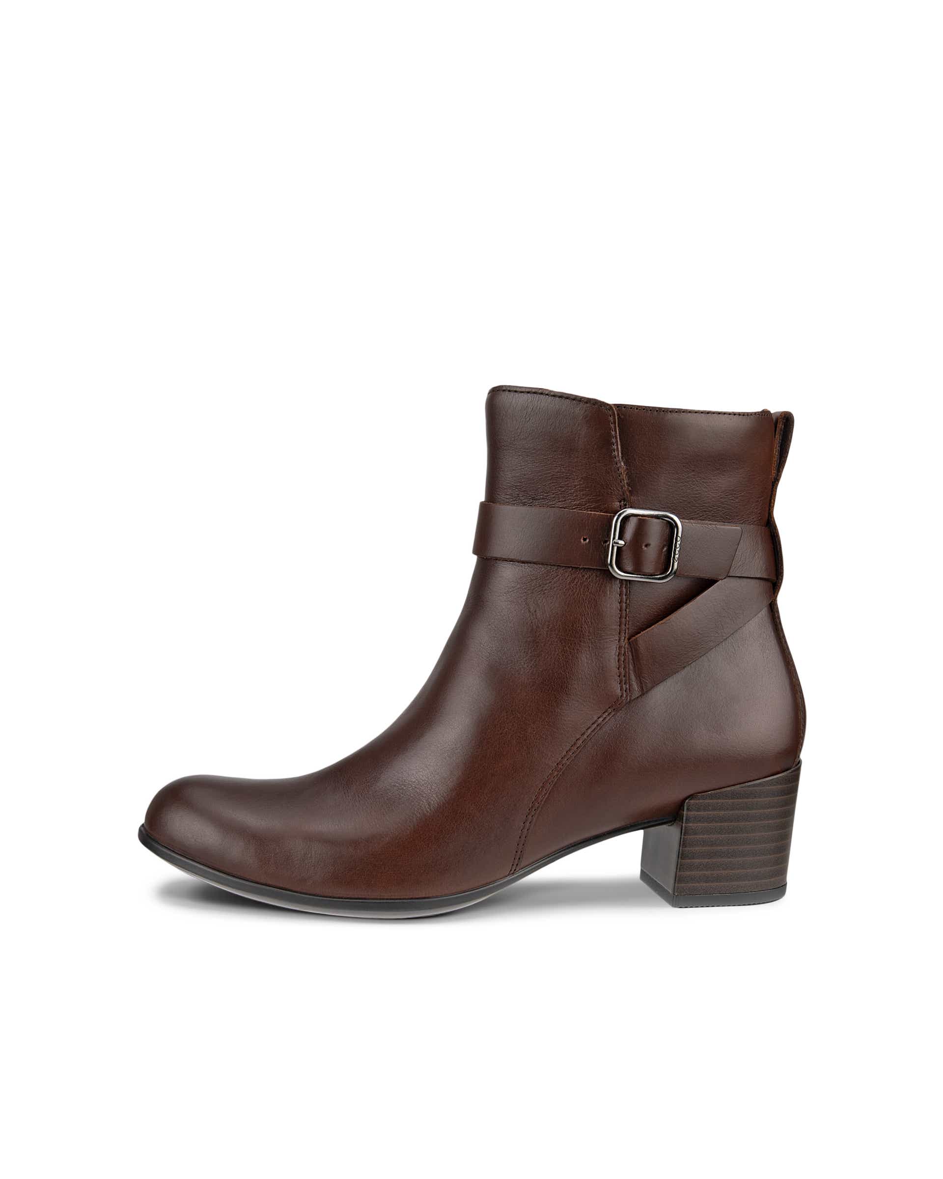 Women's ECCO® Dress Classic 35 Leather Ankle Boot - Brown - Outside
