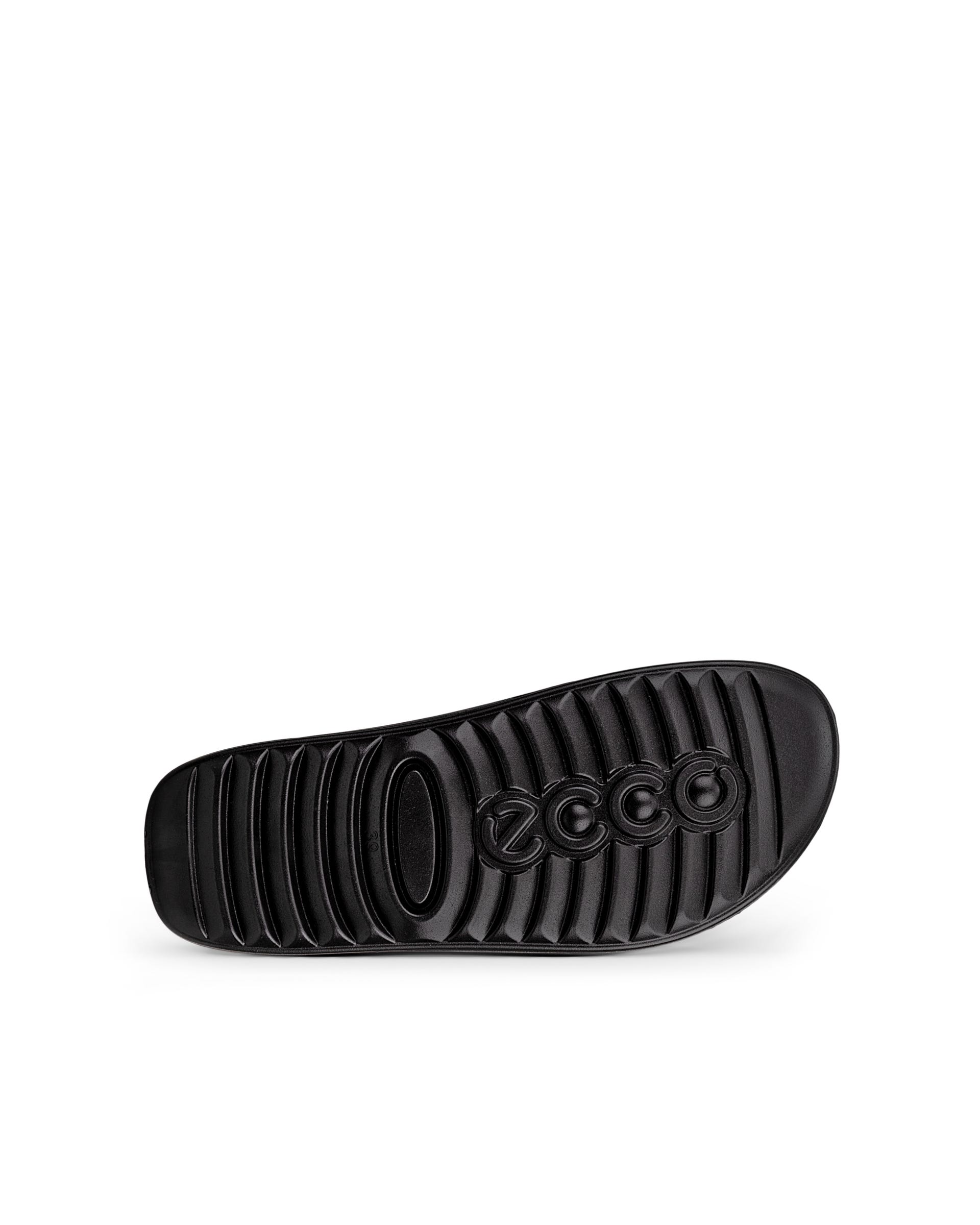 ECCO® COZMO Damen Nubuksandale mit zwei Riemen - Schwarz - Sole
