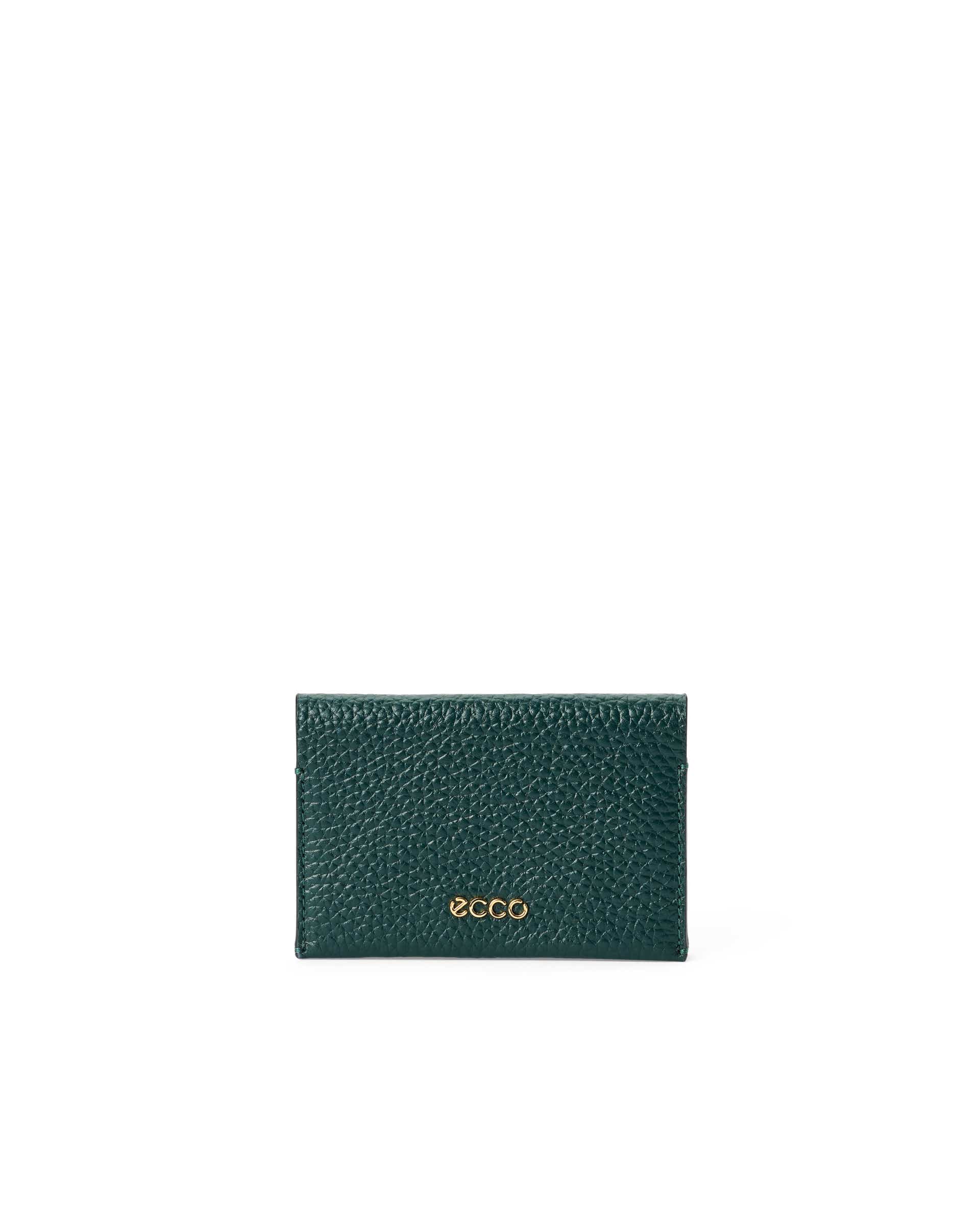 ECCO Business Card Purse レザーカードケース - グリーン - Main