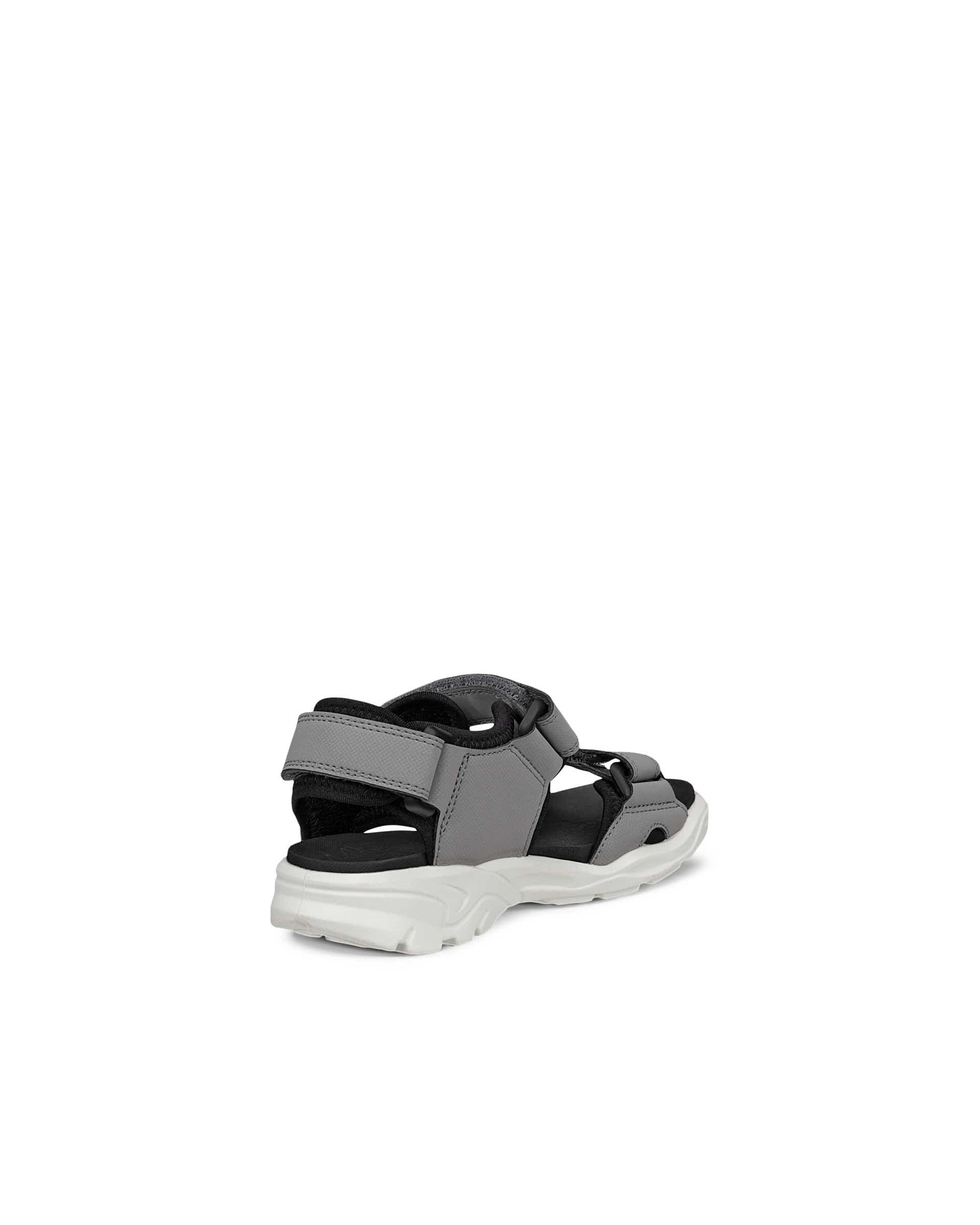 ECCO® BIOM Raft Kinder Sandale mit zwei Riemen - Grau - Back
