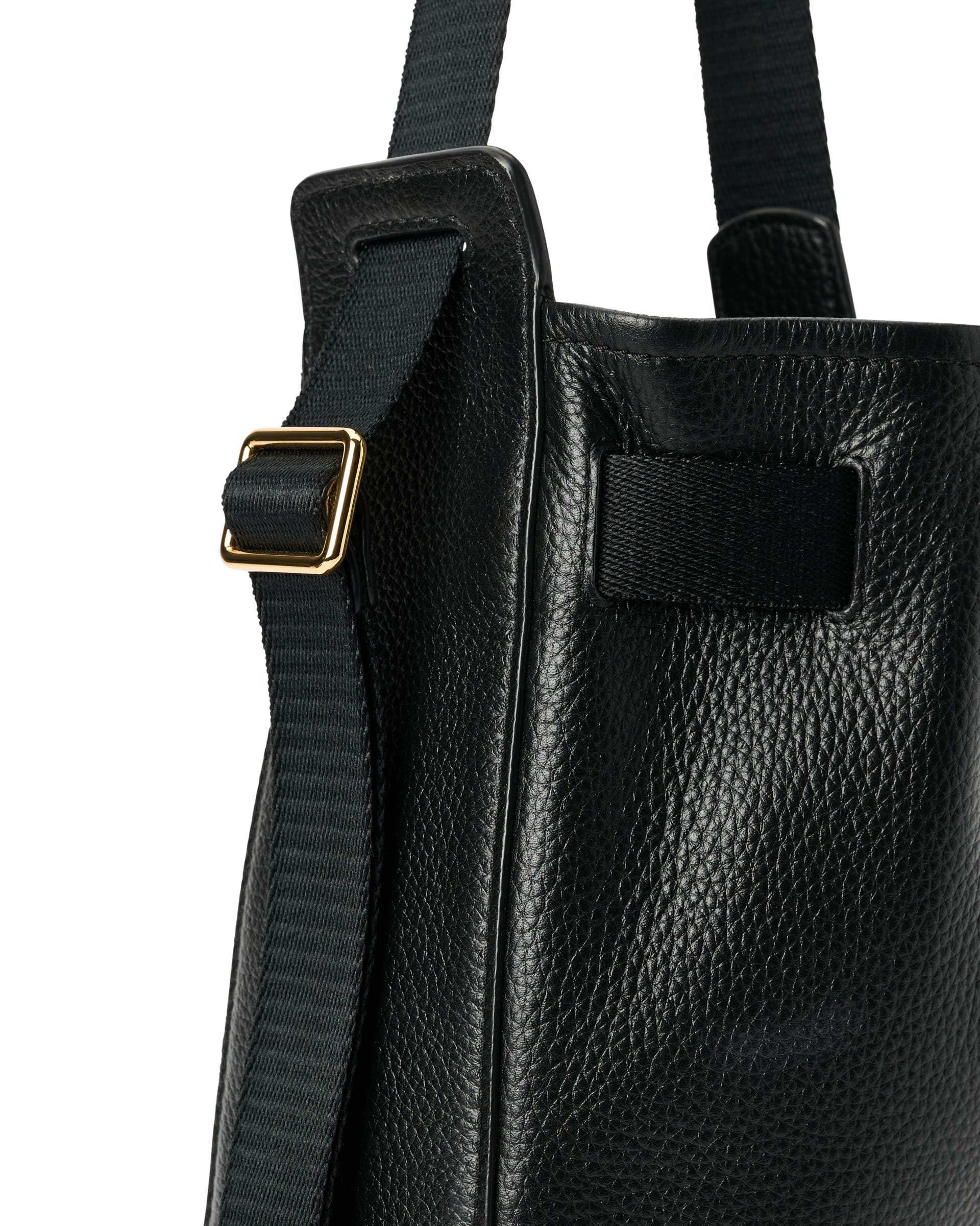 ECCO® Sail minkšta odinė rankinė - Juoda - Detail-1