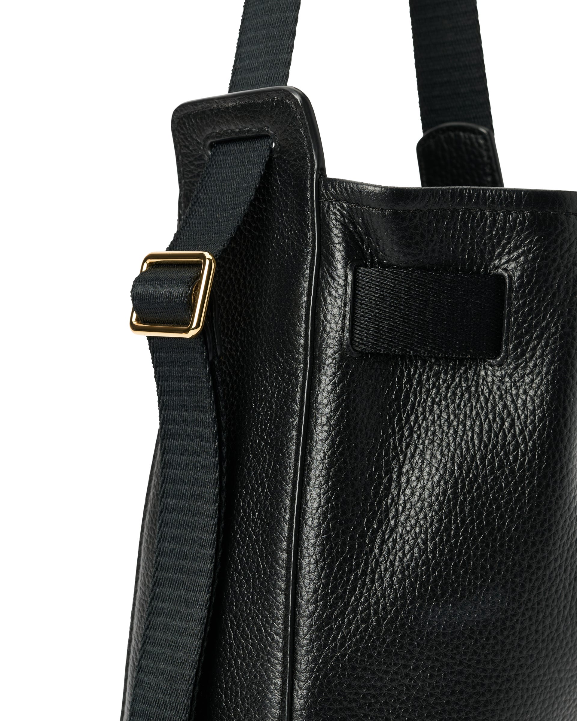 ECCO® Sail minkšta odinė rankinė - Juoda - Detail-1