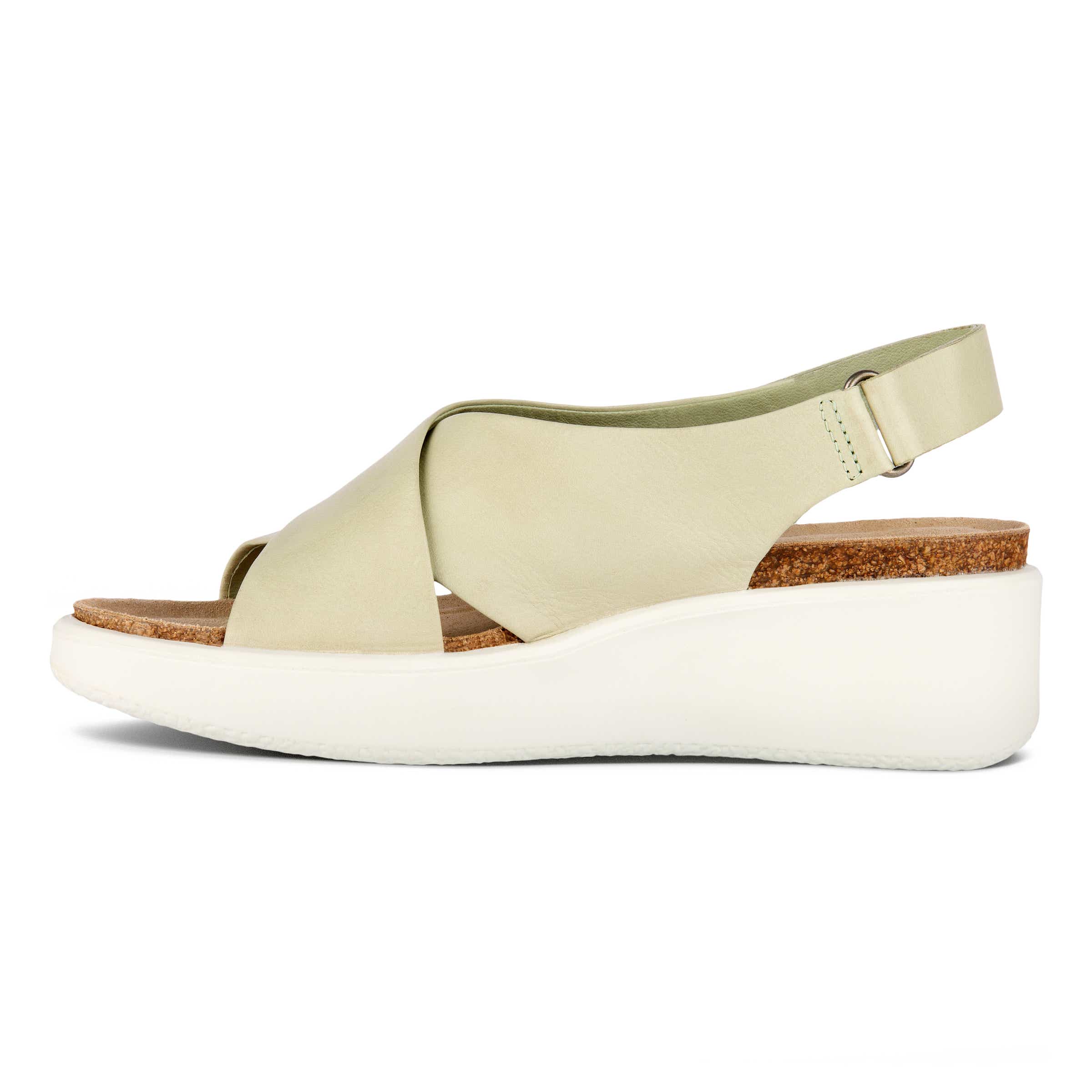 ECCO CORKSPHERE WEDGE SANDAL S - Green - Inside