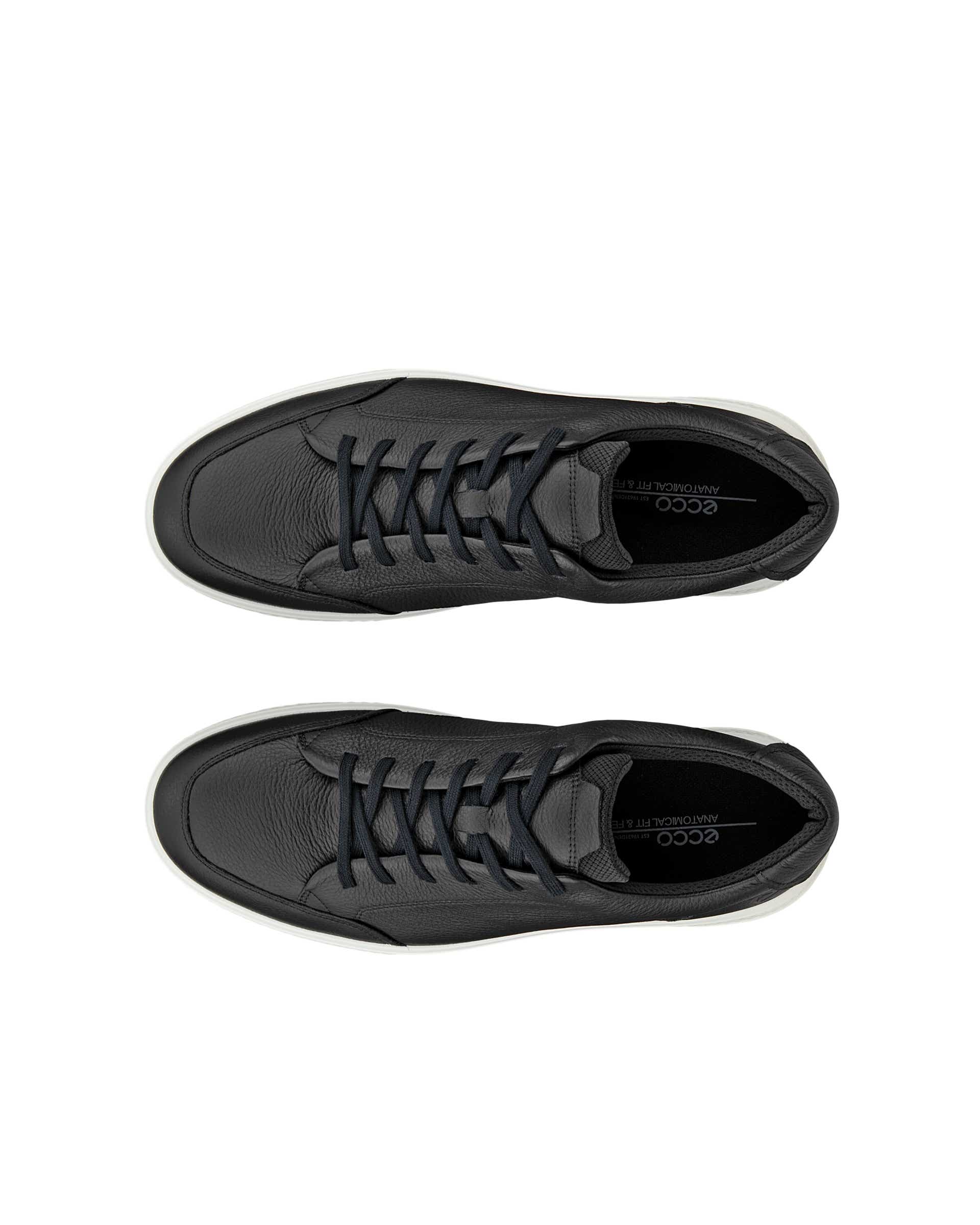 ECCO® MOVE Herren Ledersneaker - Schwarz - Top left pair