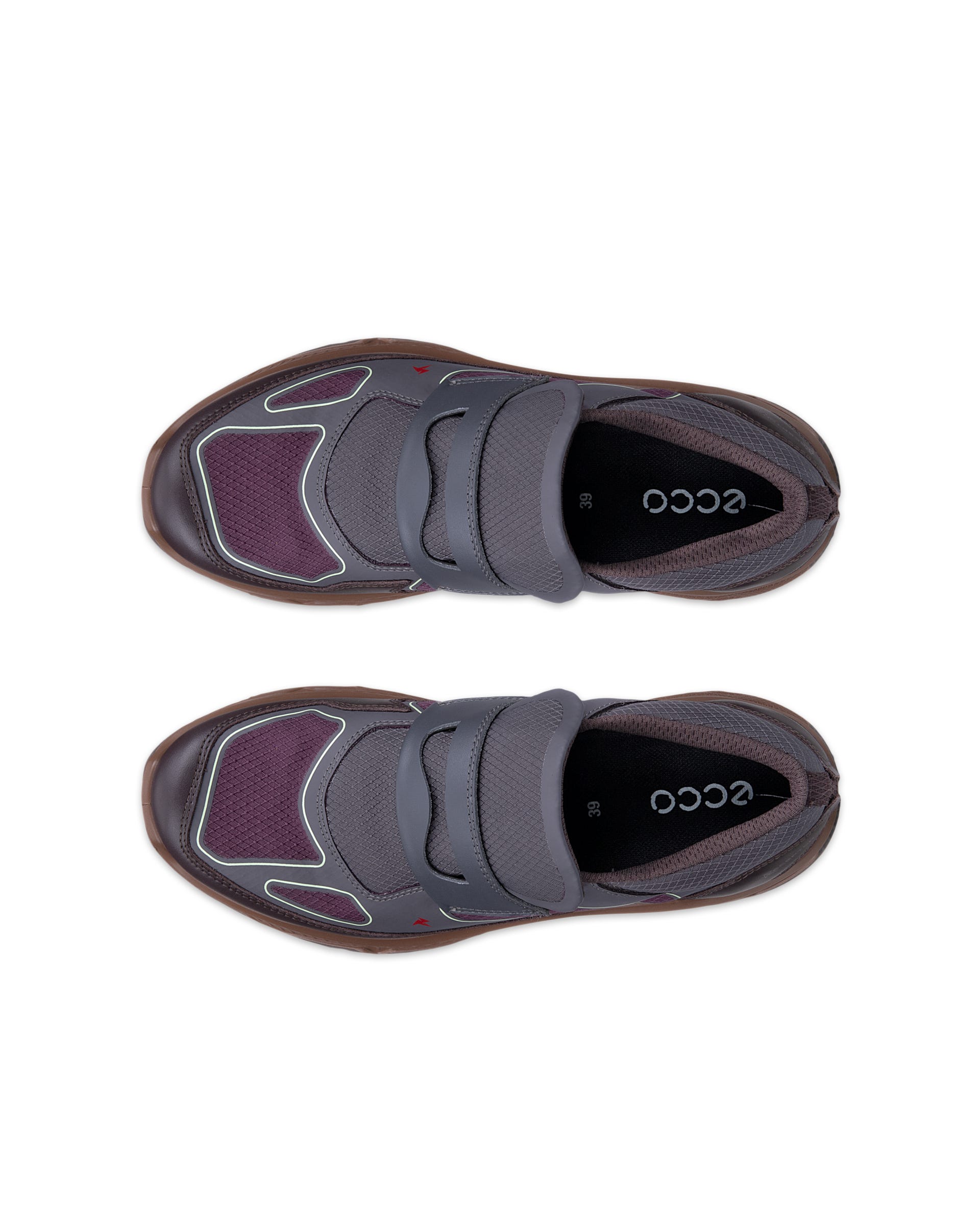 ECCO RECEPTOR XP WOMEN ウィメンズ シューズ - グレー - Top left pair