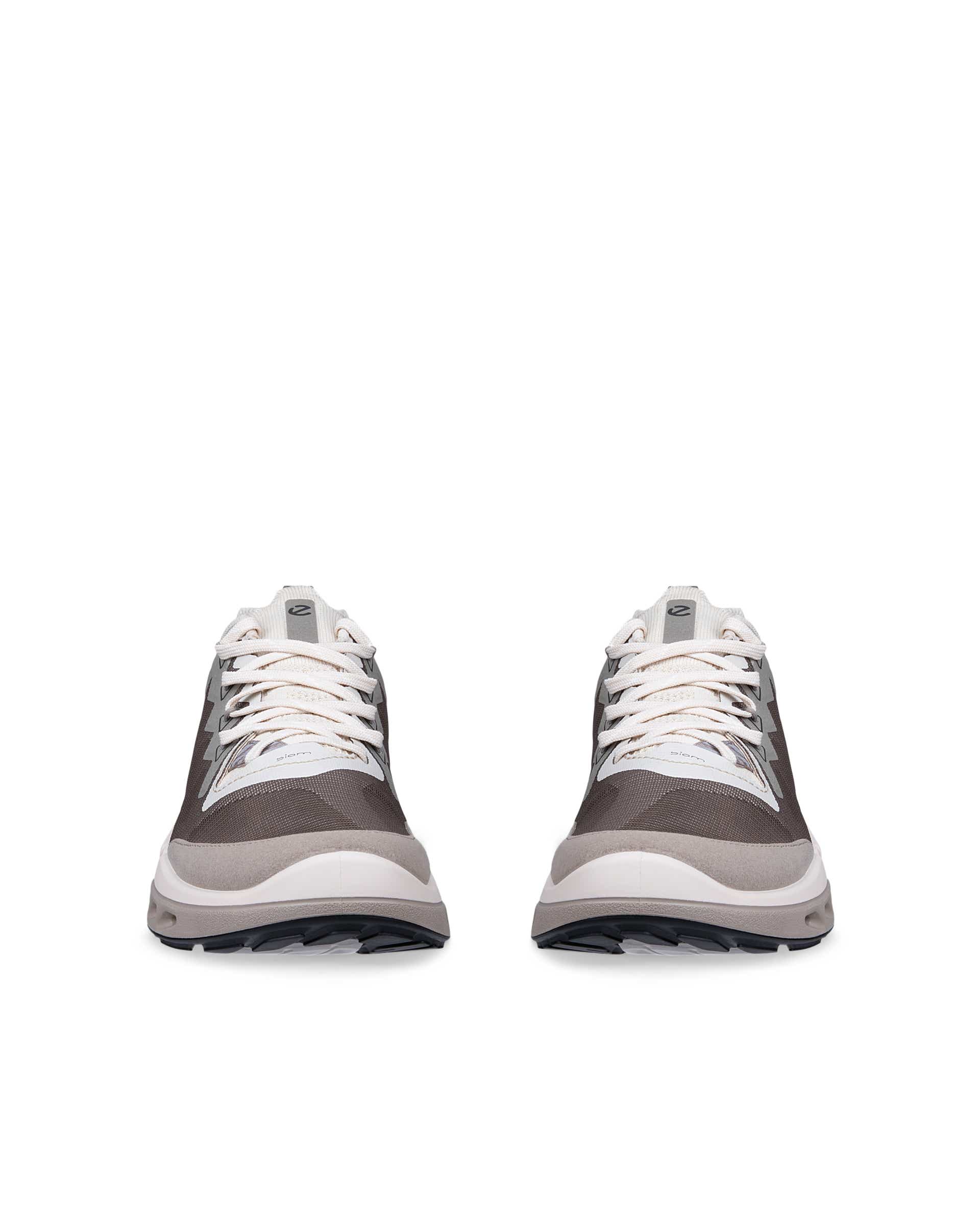 Women's ECCO® Biom 720 Textile Sneaker - Gray - Front pair