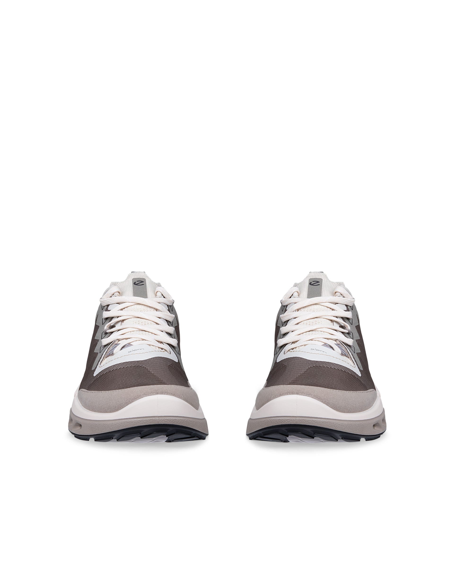 Women's ECCO® Biom 720 Textile Sneaker - Gray - Front pair