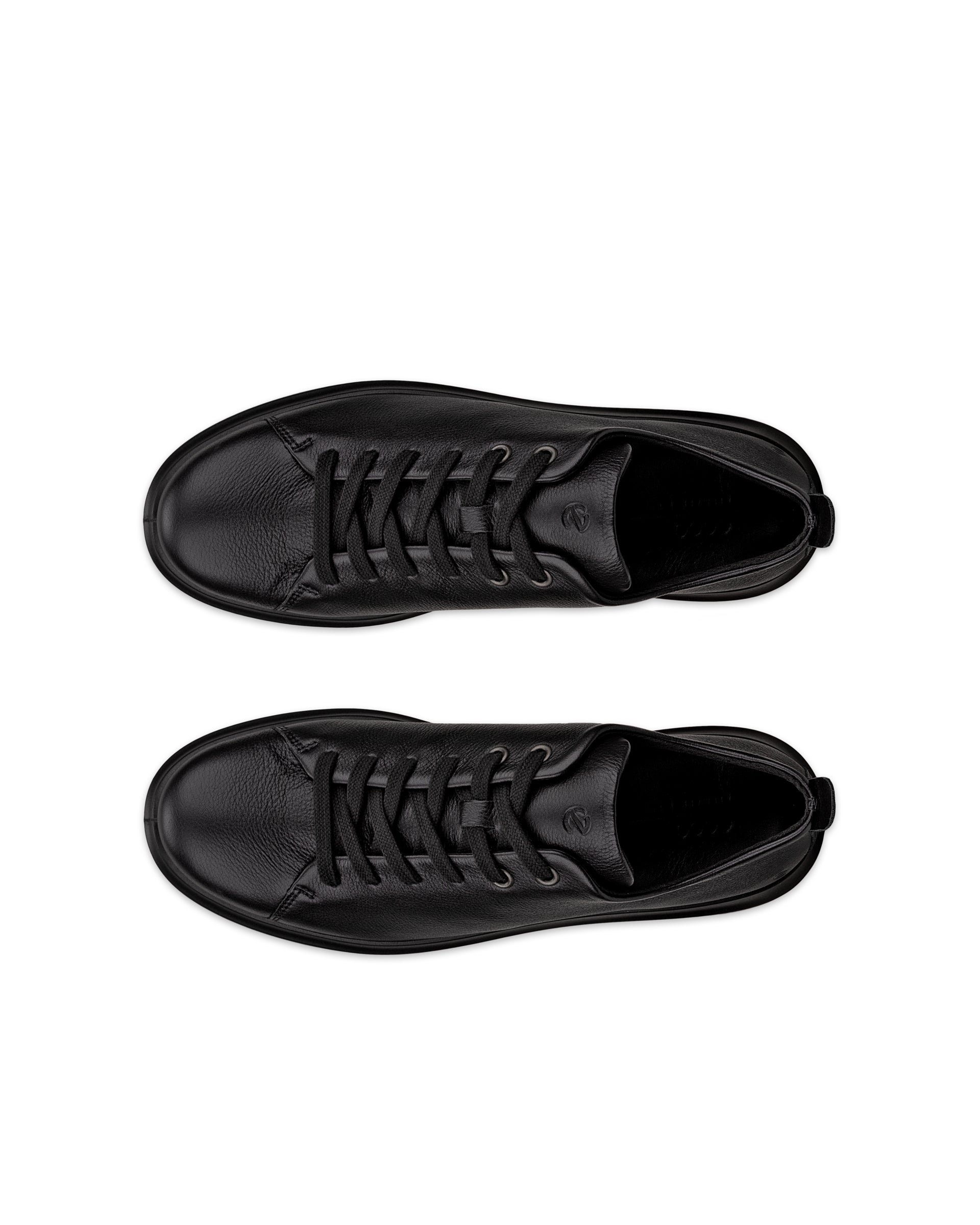 ECCO Nouvelle ウィメンズ レザーレースアップシューズ - ブラック - Top left pair