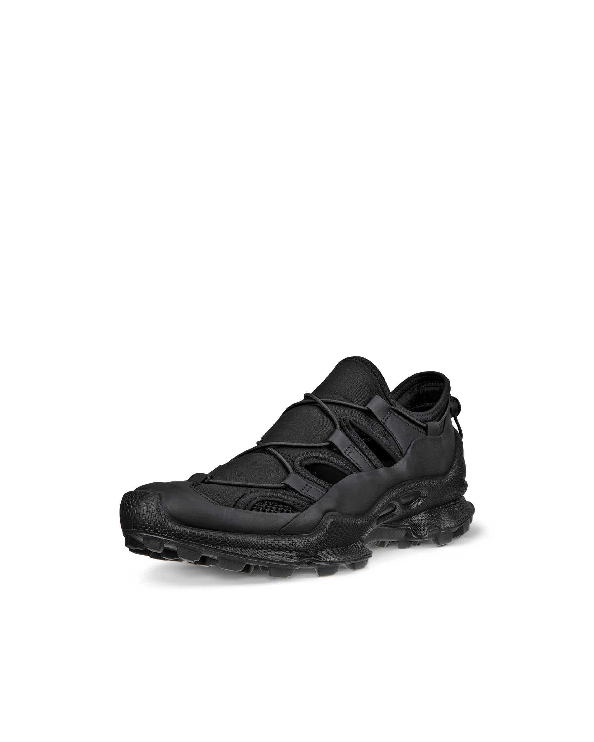 ECCO BIOM C Trail ウィメンズ レザースニーカー - ブラック - Main