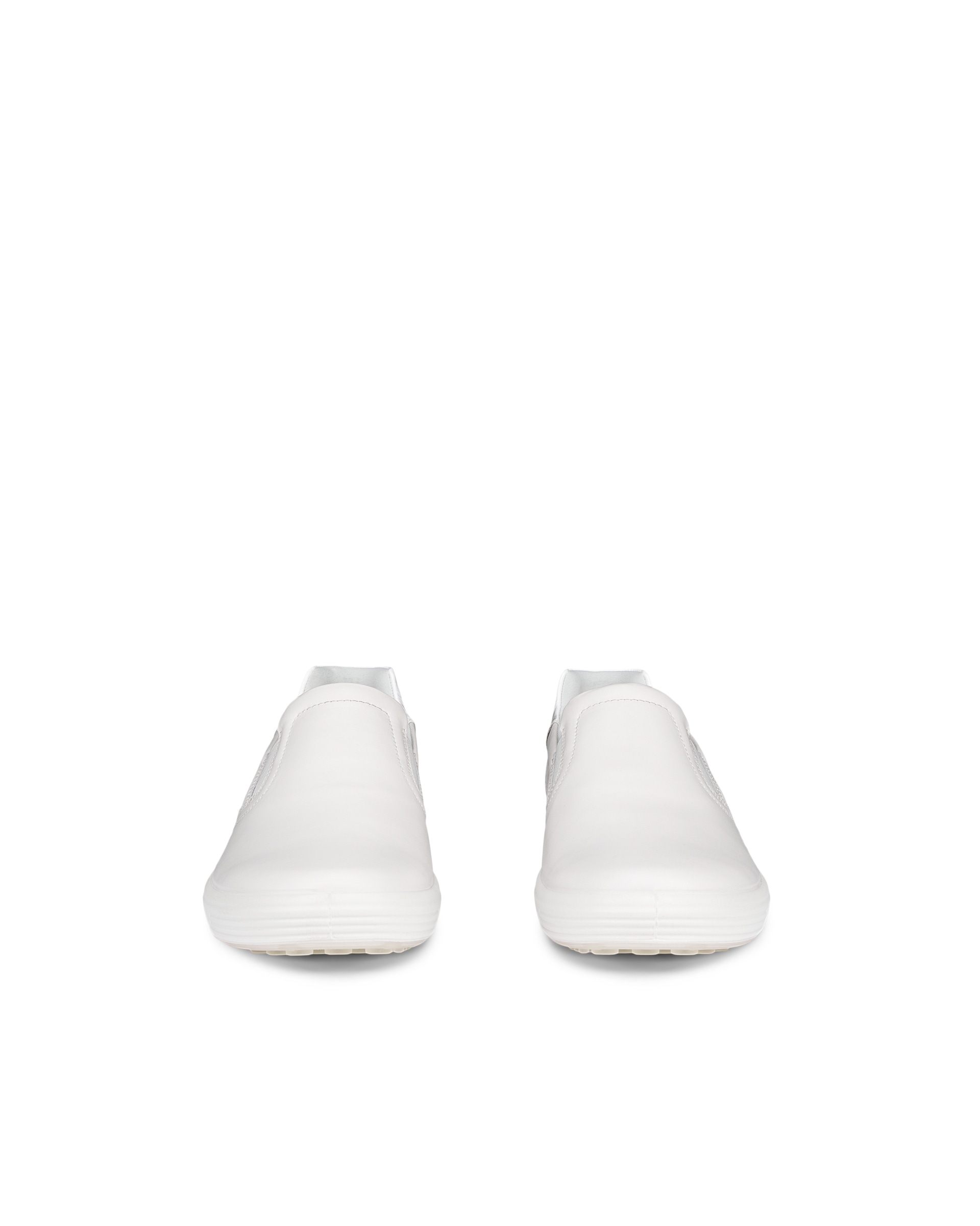 ECCO SOFT 7 WOMEN'S SLIP-ON - White - Front pair