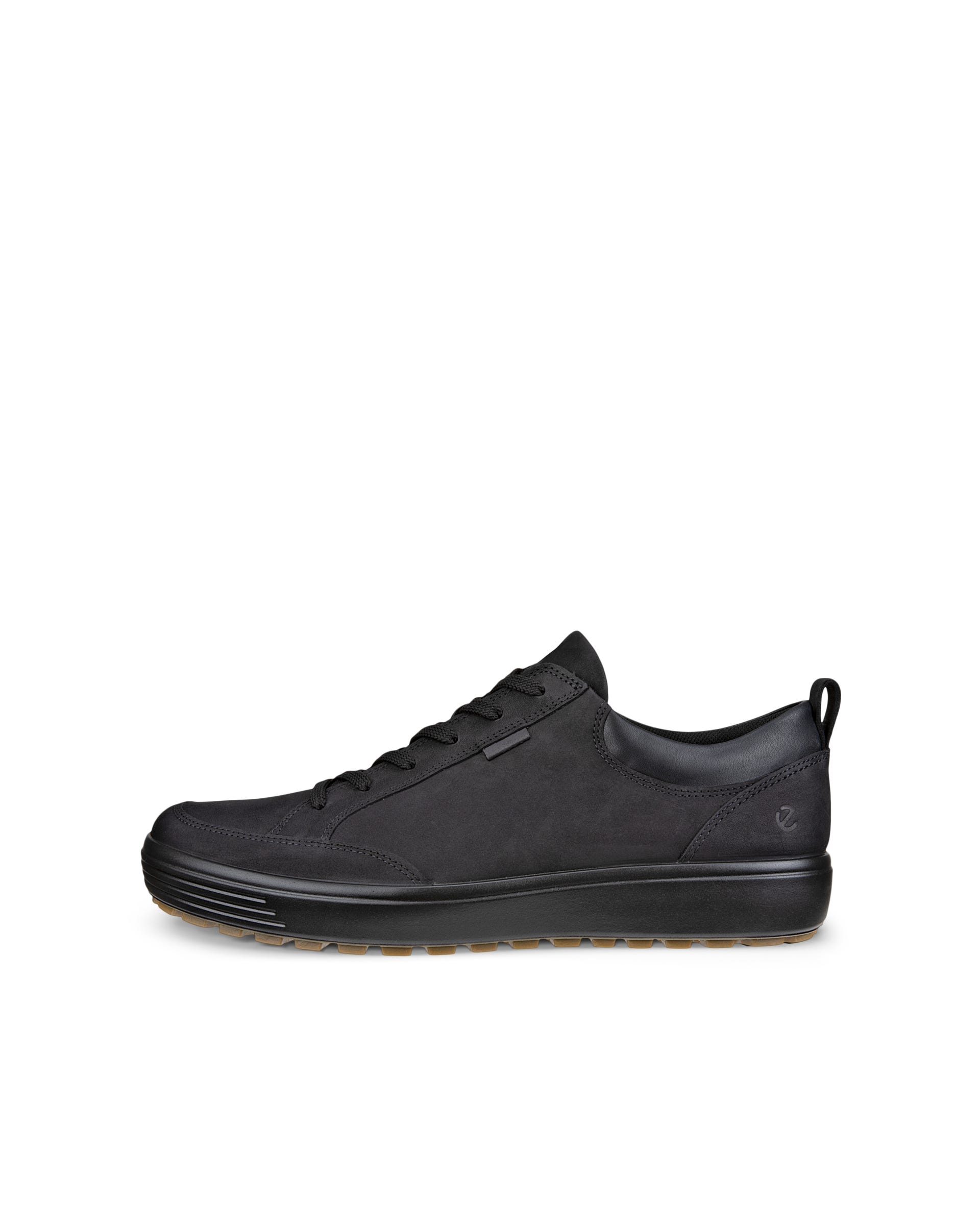 ECCO® Soft 7 Tred Heren waterdichte schoen van nubuck - Zwart - Outside