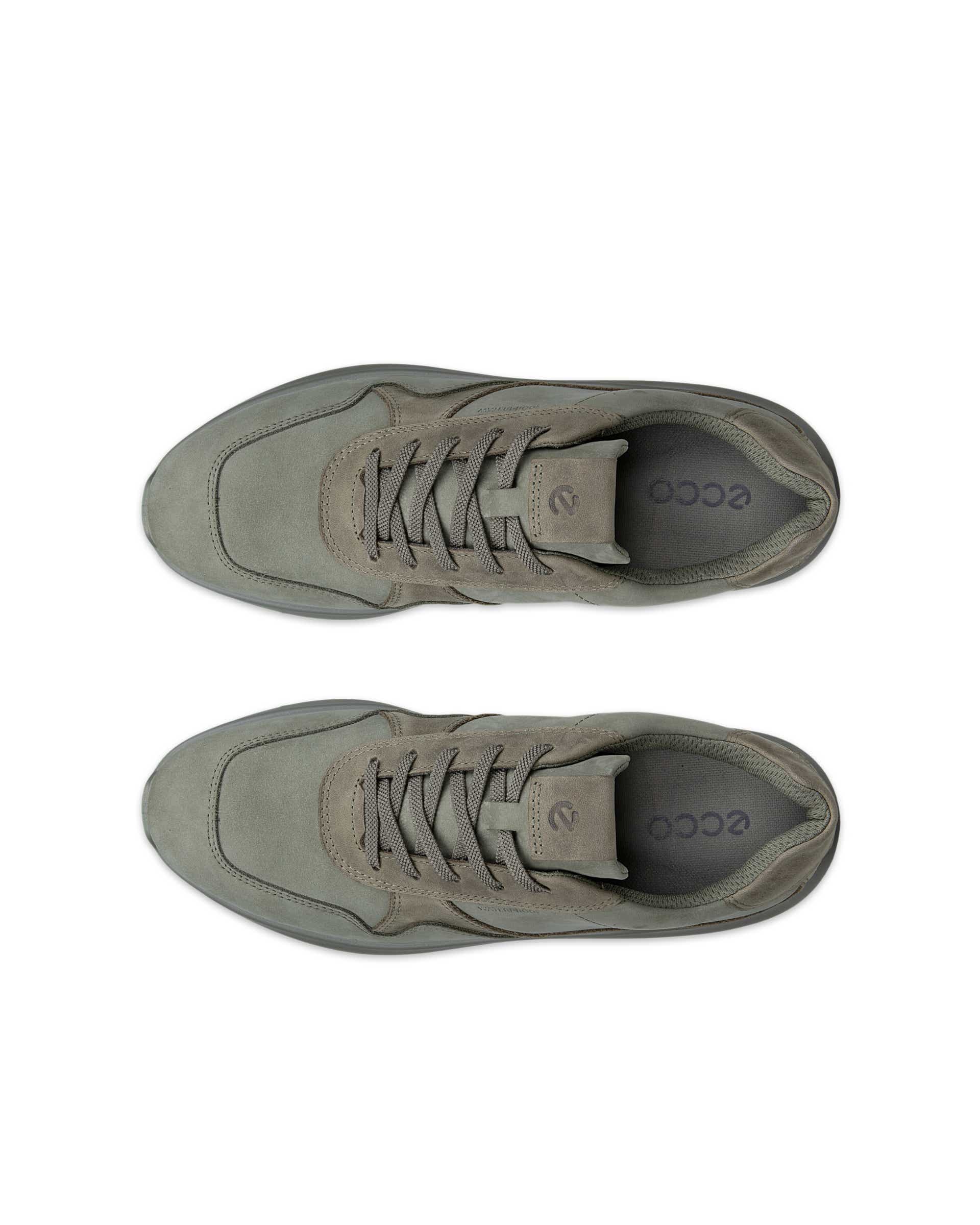 ECCO® VALERIE Nubucksneaker dam - Grön - Top left pair
