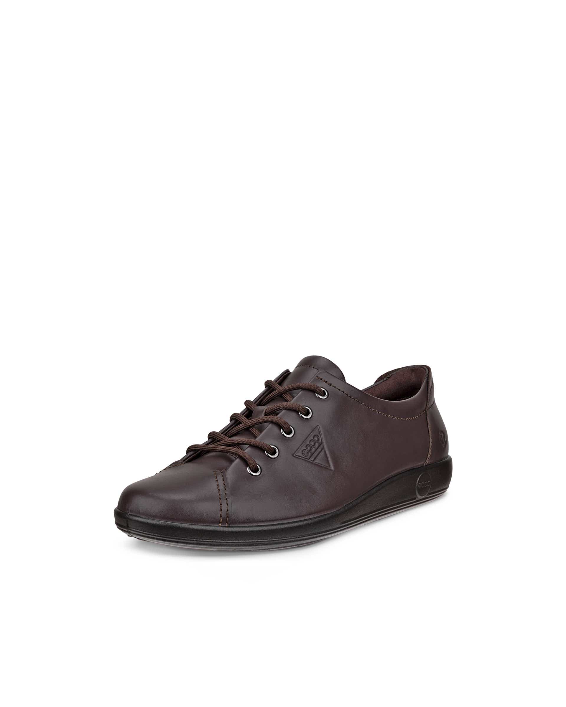 ECCO® SOFT 2.0 dames leren wandelschoen - Bruin - Main