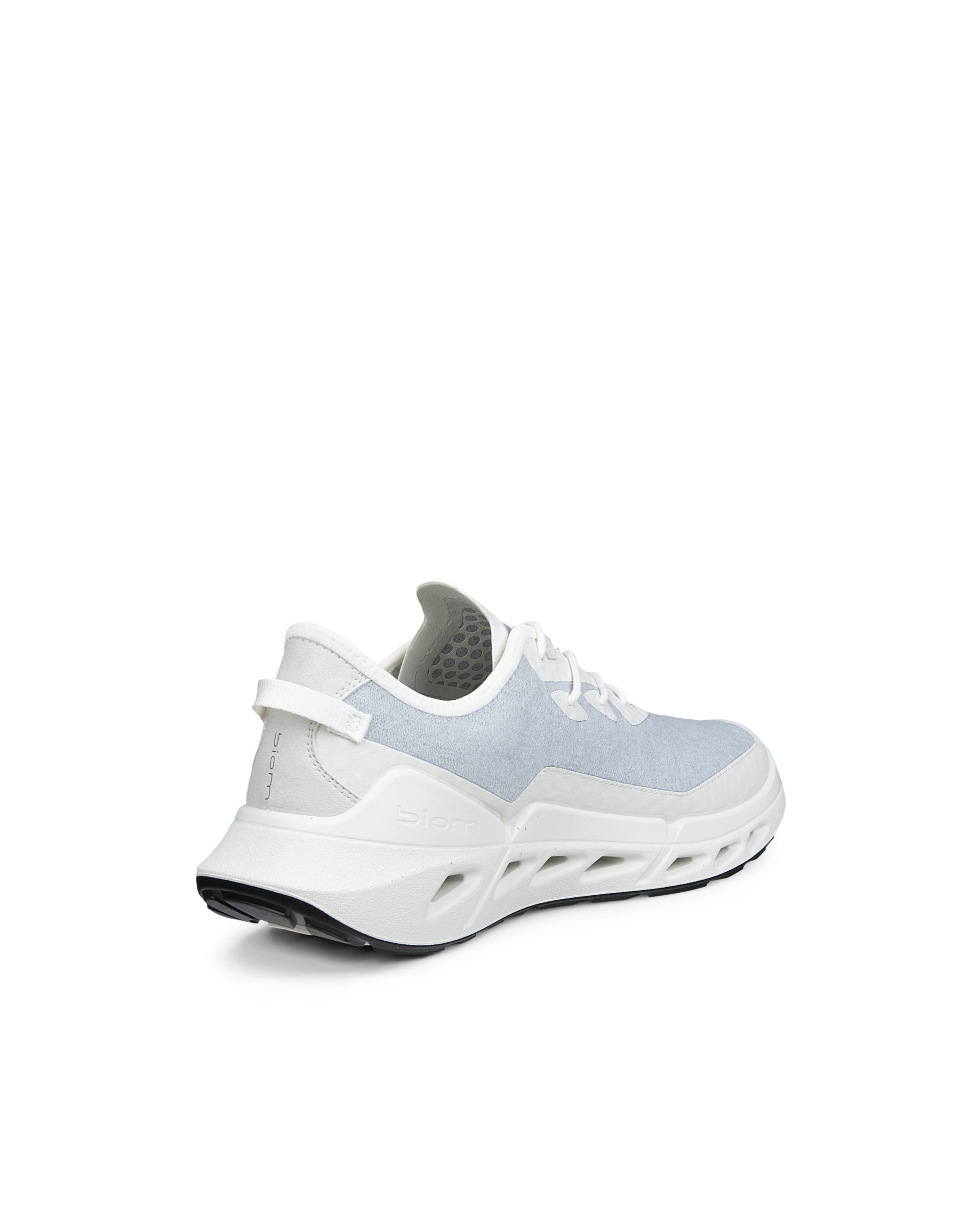 Men's ECCO® BIOM 720 Textile Trainer - Blue - Back