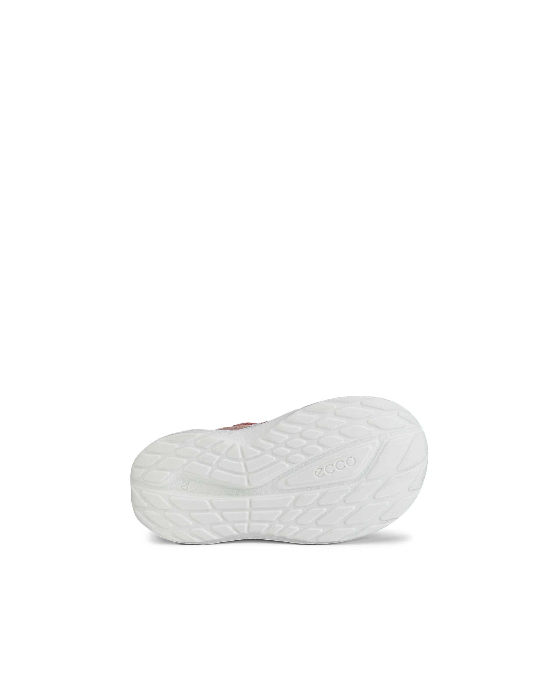 ECCO® Soft 7 baskets en nubuck pour femme - Rose - Sole