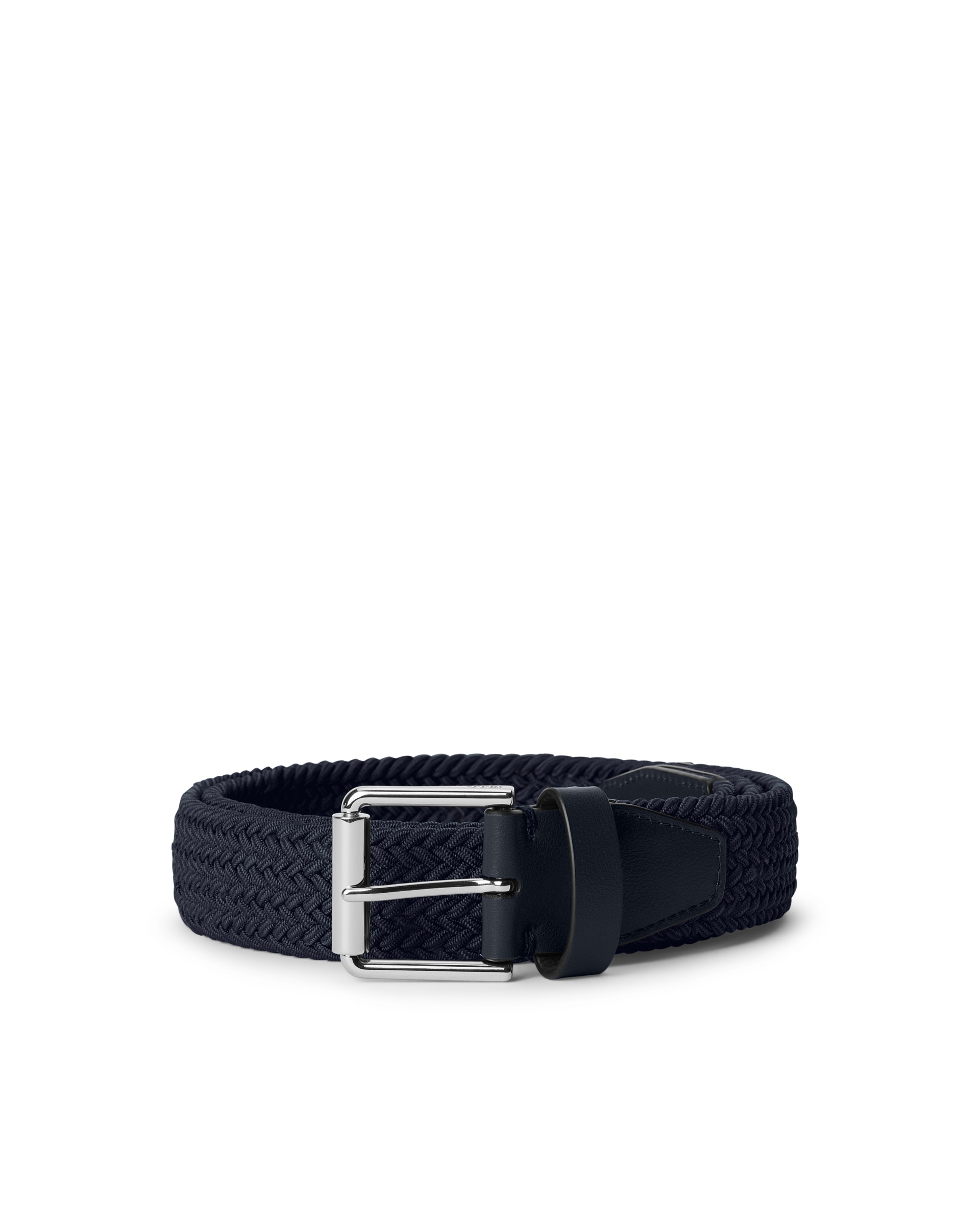 ECCO Belts Golf Braided メンズ テキスタイルベルト - ブルー - Birdeye