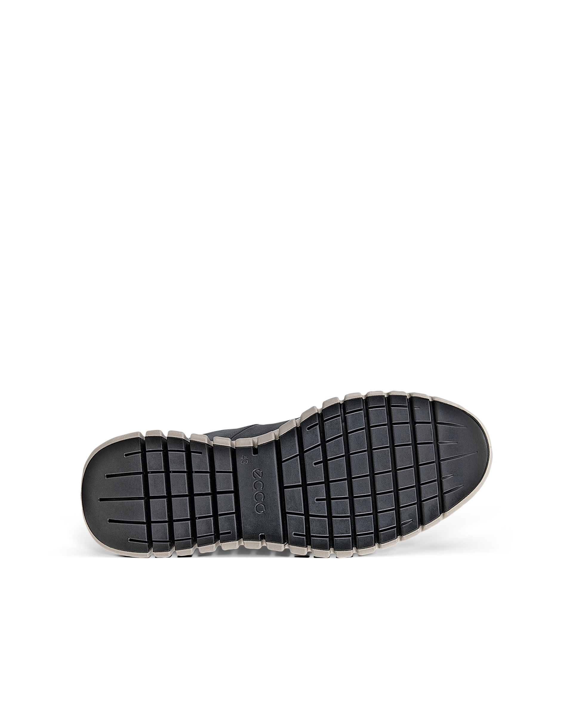 ECCO Men's Gruuv Flexible Sole Sneakers - Grey - Sole