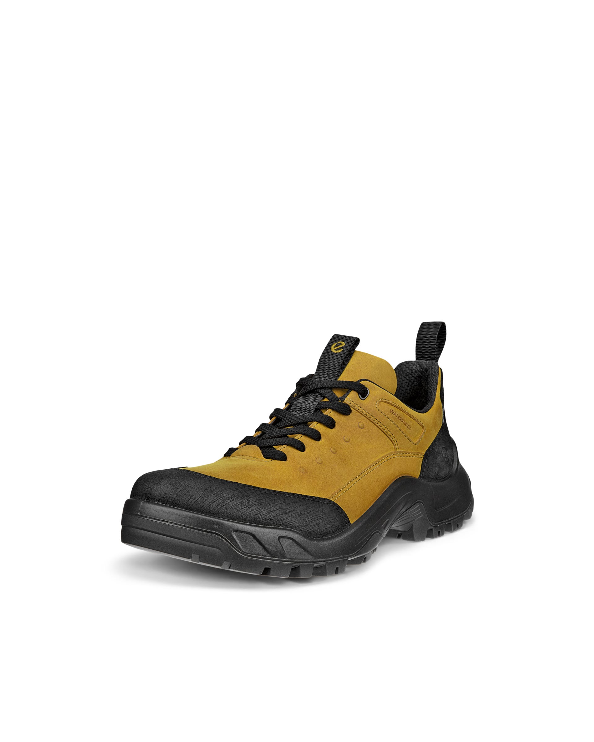 Men's ECCO® Offroad Nubuck Waterproof Outdoor Sneaker - Yellow - Main