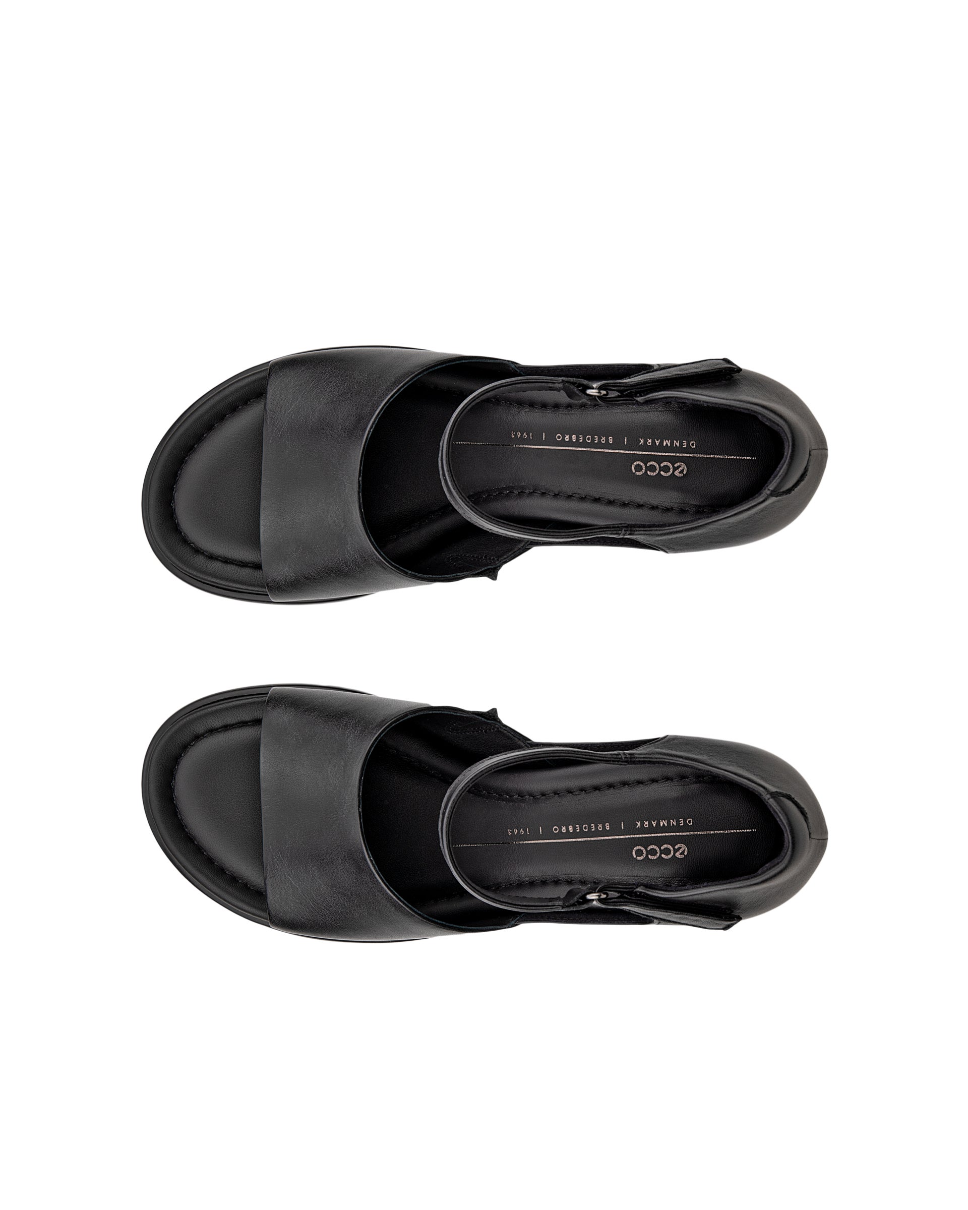ECCO SCULPTED LX 55 WOMEN'S SANDAL - Black - Top left pair