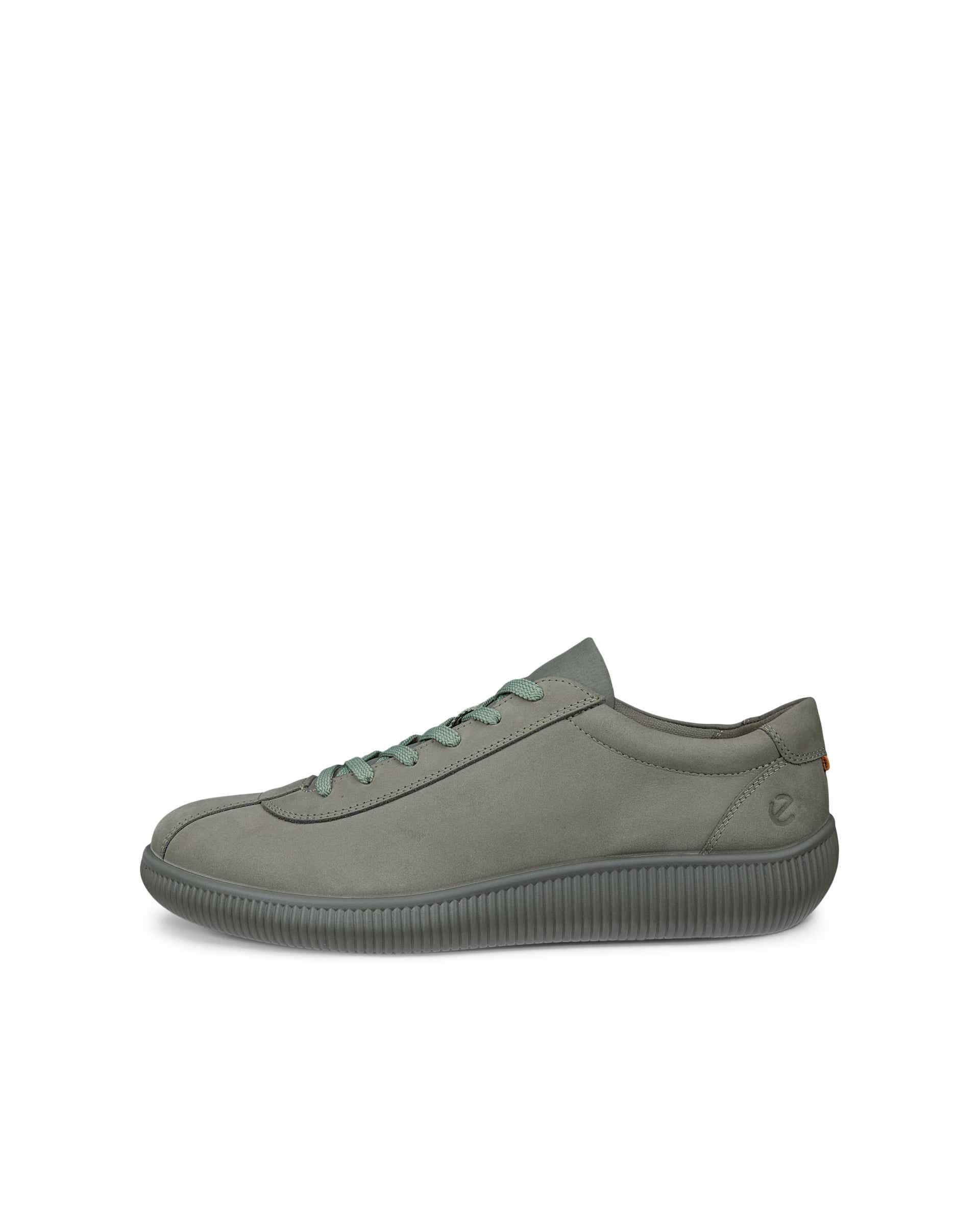 ECCO soft zero MEN メンズ レザースニーカー - グリーン - Outside