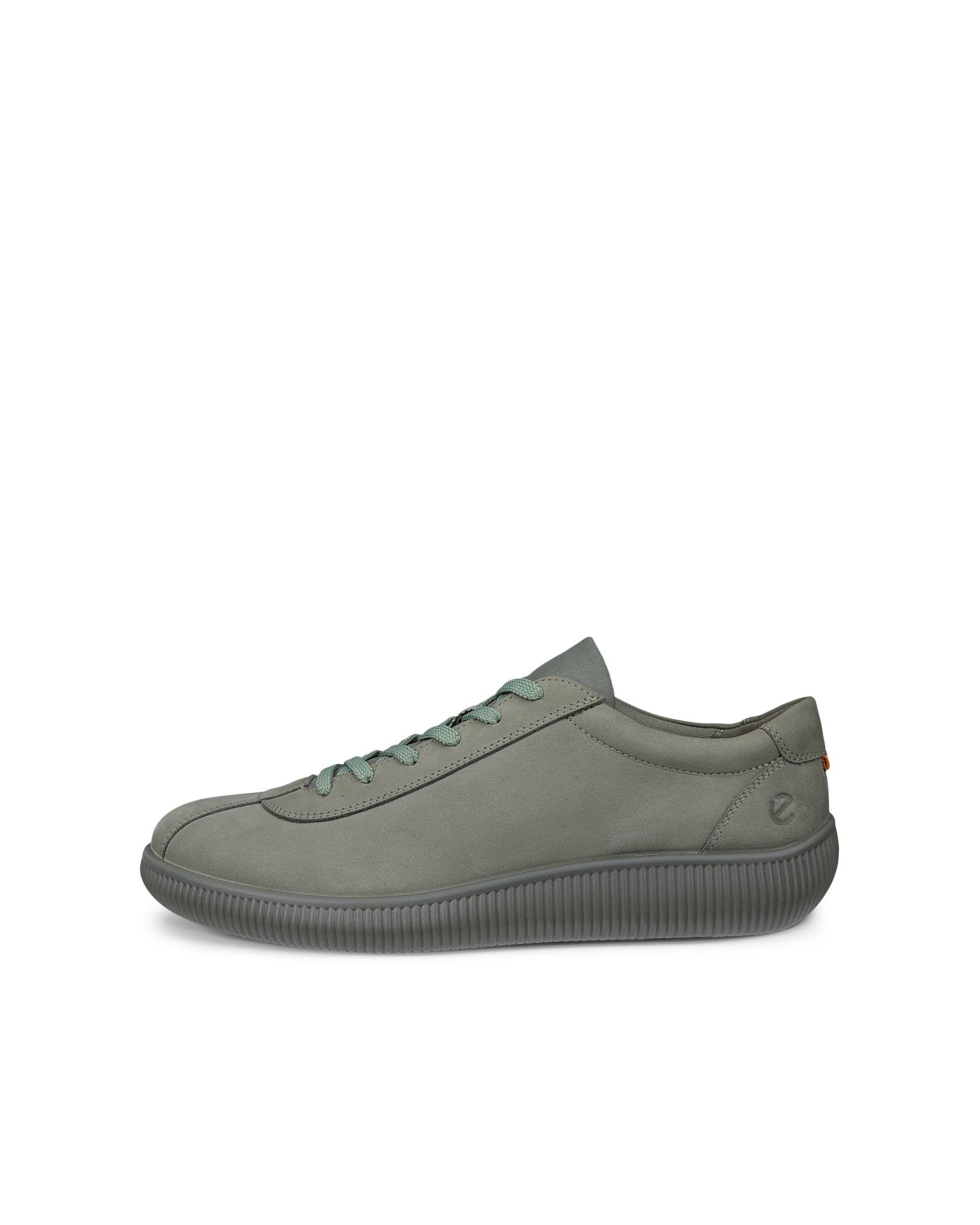 ECCO soft zero MEN メンズ レザースニーカー - グリーン - Outside