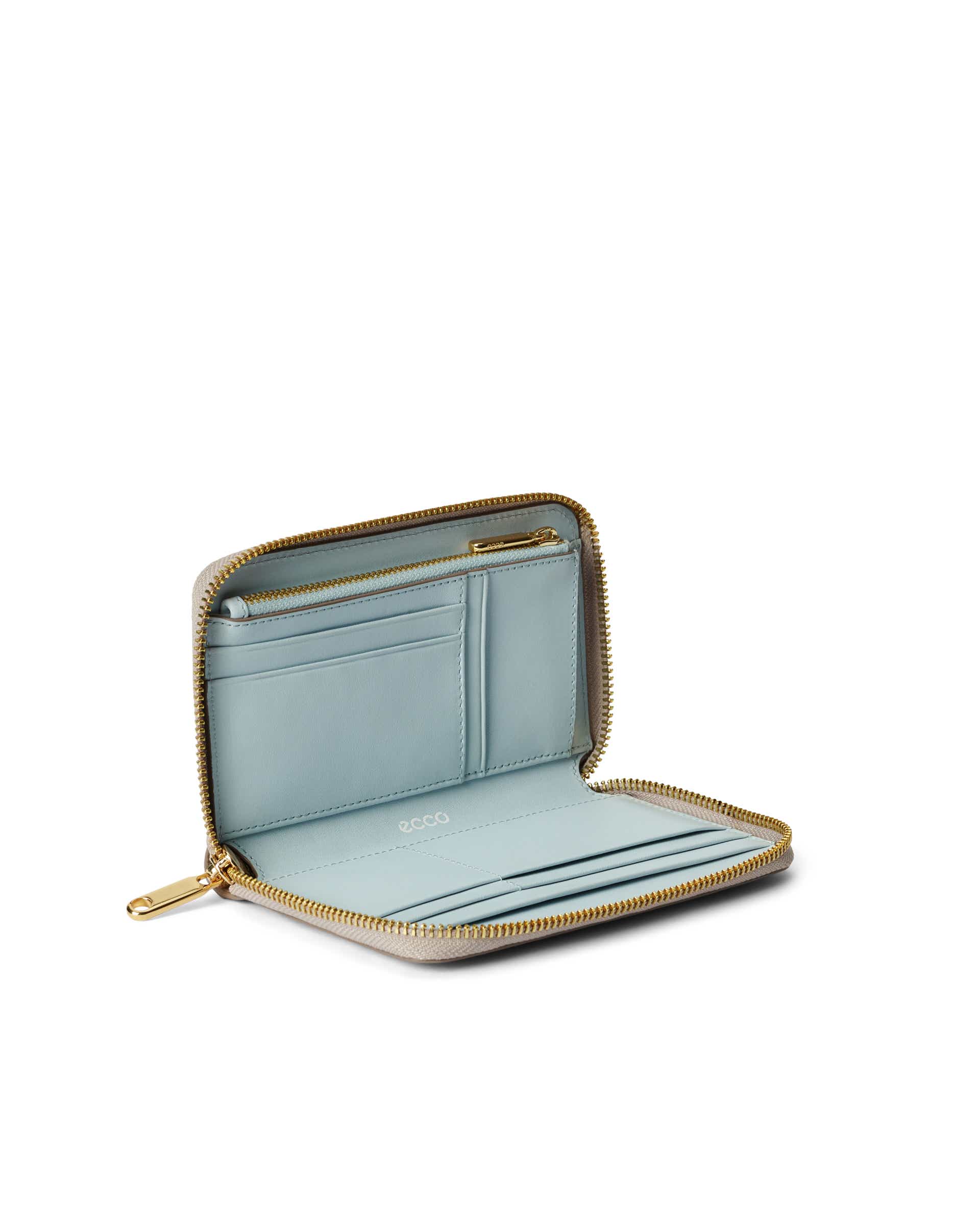 ECCO® Wallet grote lederen portefeuille - Beige - Inside