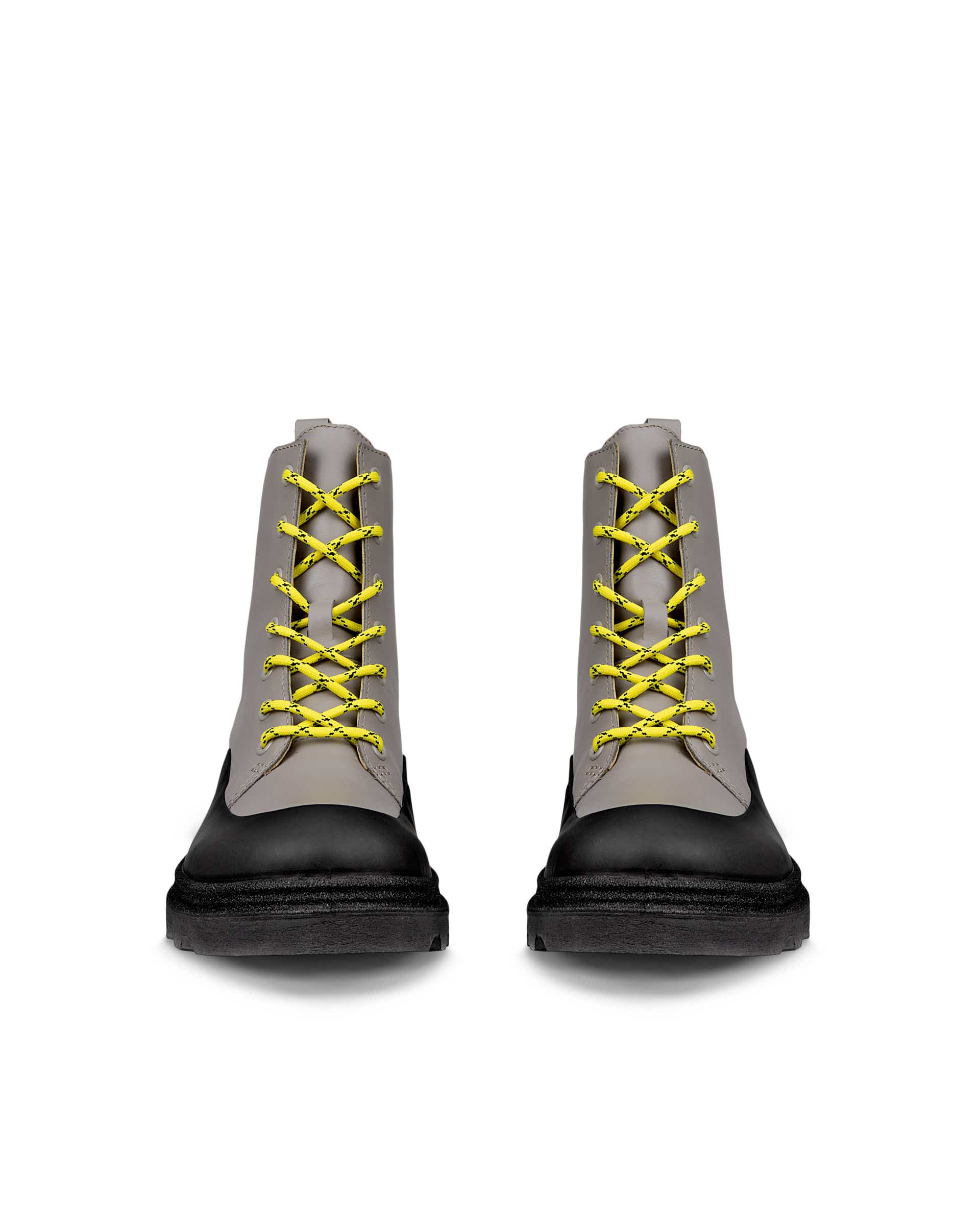 ECCO® GRAINER bottes en cuir pour femme - Gris - Front pair