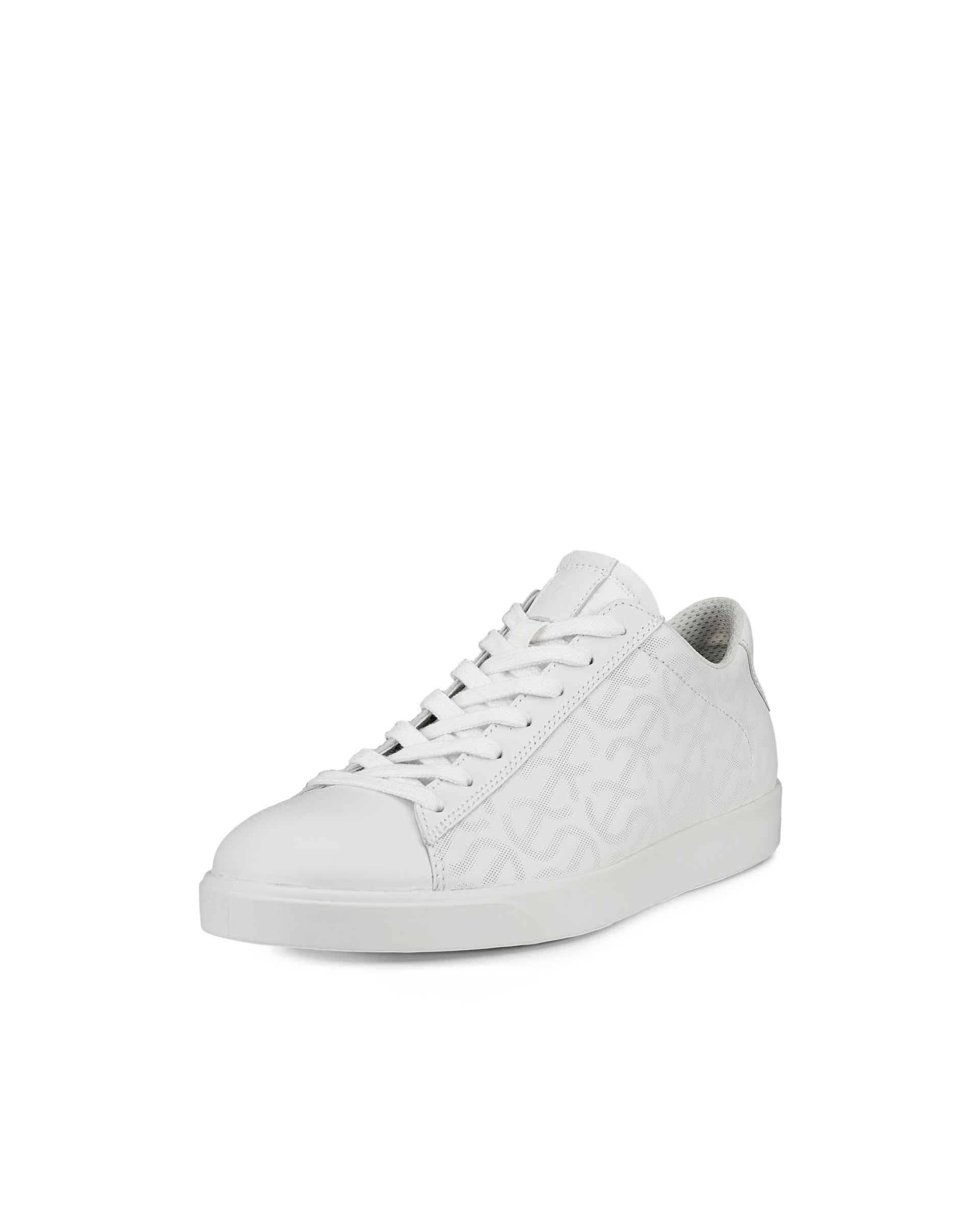 ECCO Street Lite ウィメンズ レザースニーカー - ホワイト - Main