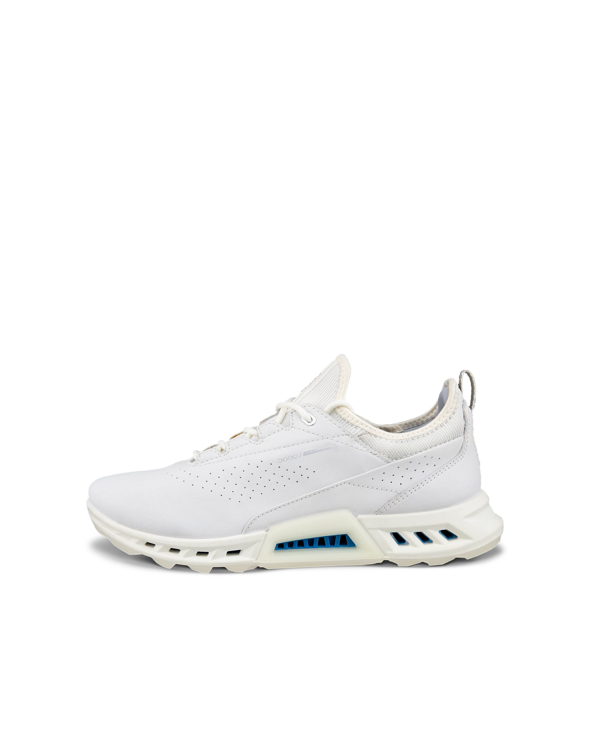 Women's ECCO® Golf Biom C4 Hybrid Leather Gore-Tex Golf Shoe - White - Outside