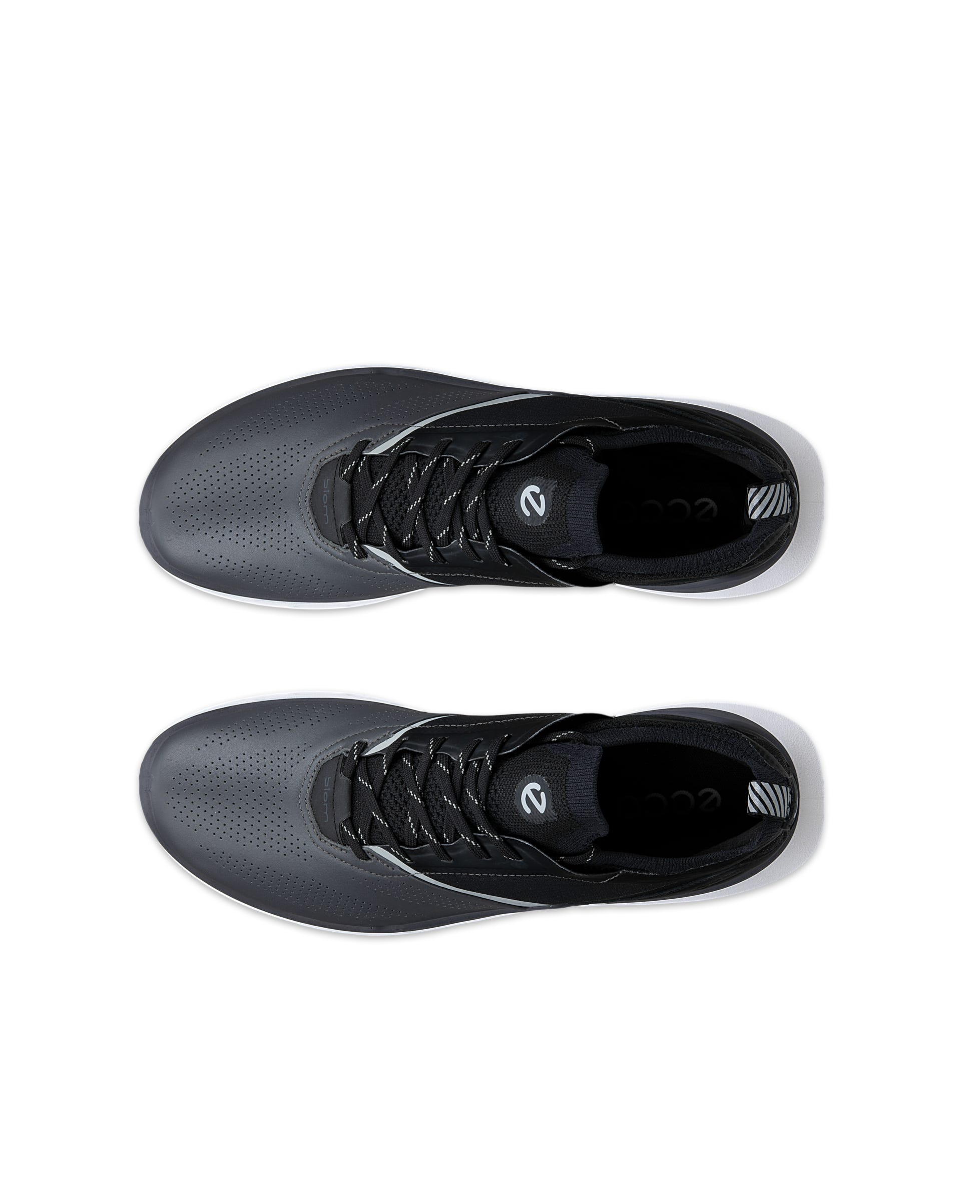 ECCO BIOM 720 MEN メンズ レザーGore-Texスニーカー | ブラック