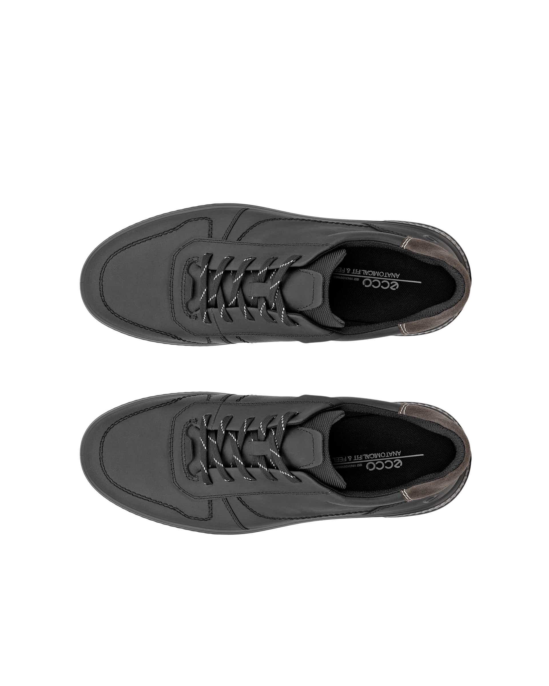 ECCO® MOVE Herren Nubuklederschuh - Schwarz - Top left pair