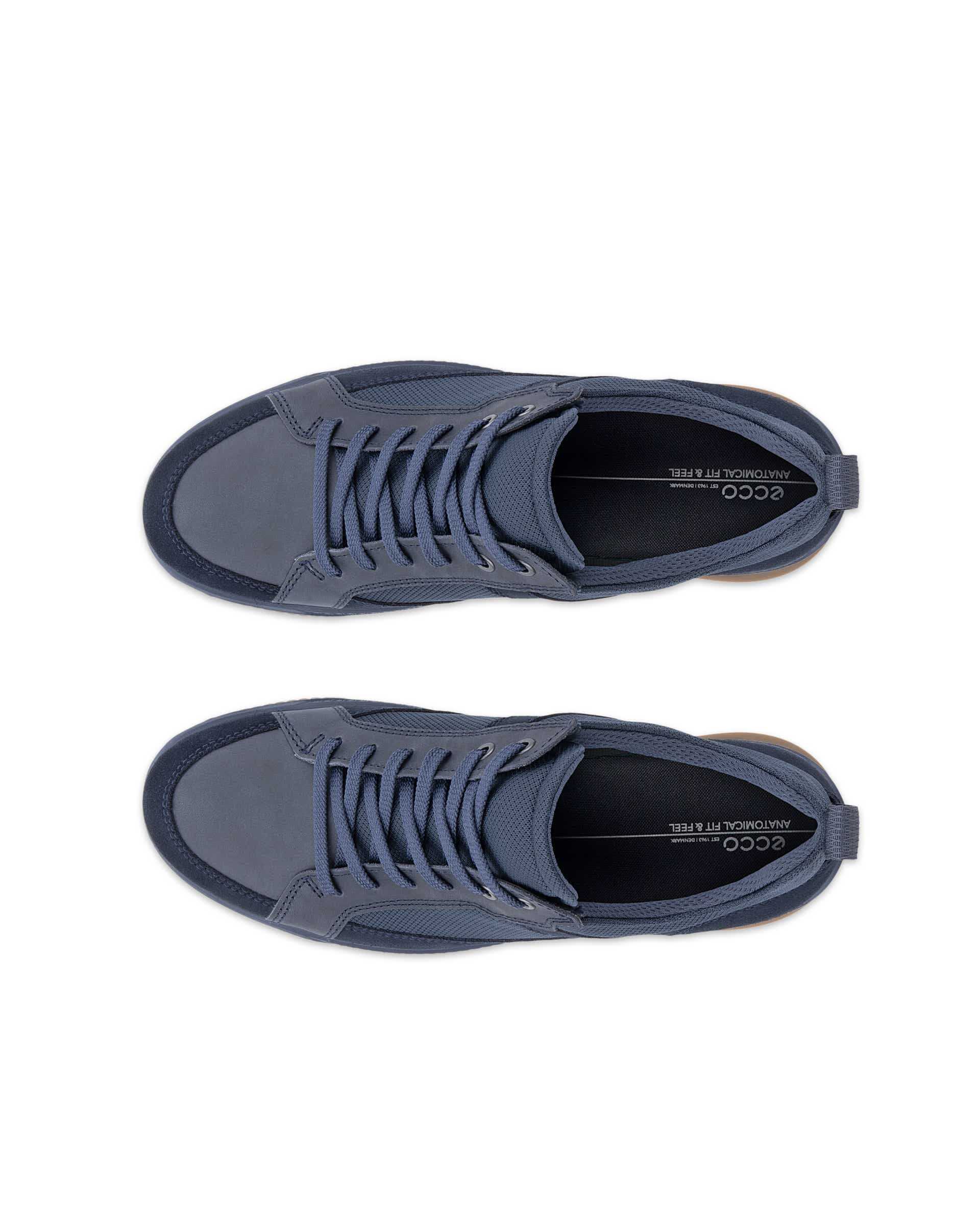 ECCO Bypath Tred WP Shoe - Bleu - Top left pair
