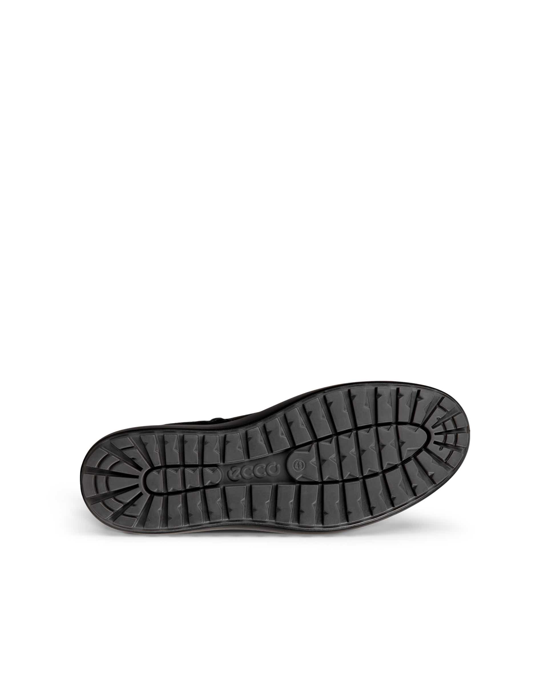 Botas de caña media de piel ECCO® Soft 7 TRED para hombre - Negro - Sole