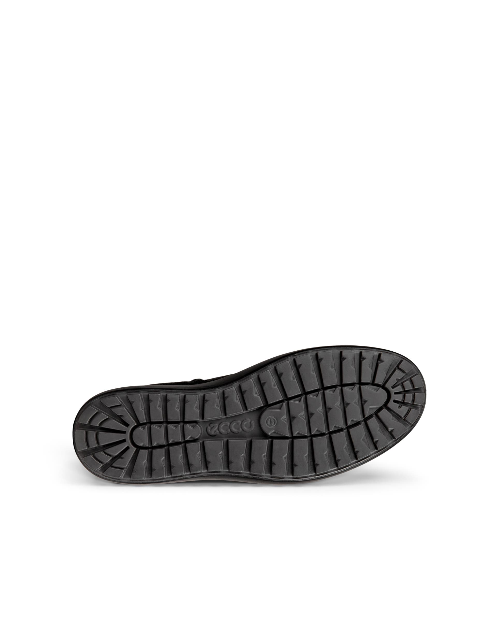 Miesten ECCO® Soft 7 TRED nahkanilkkurit - Musta - Sole