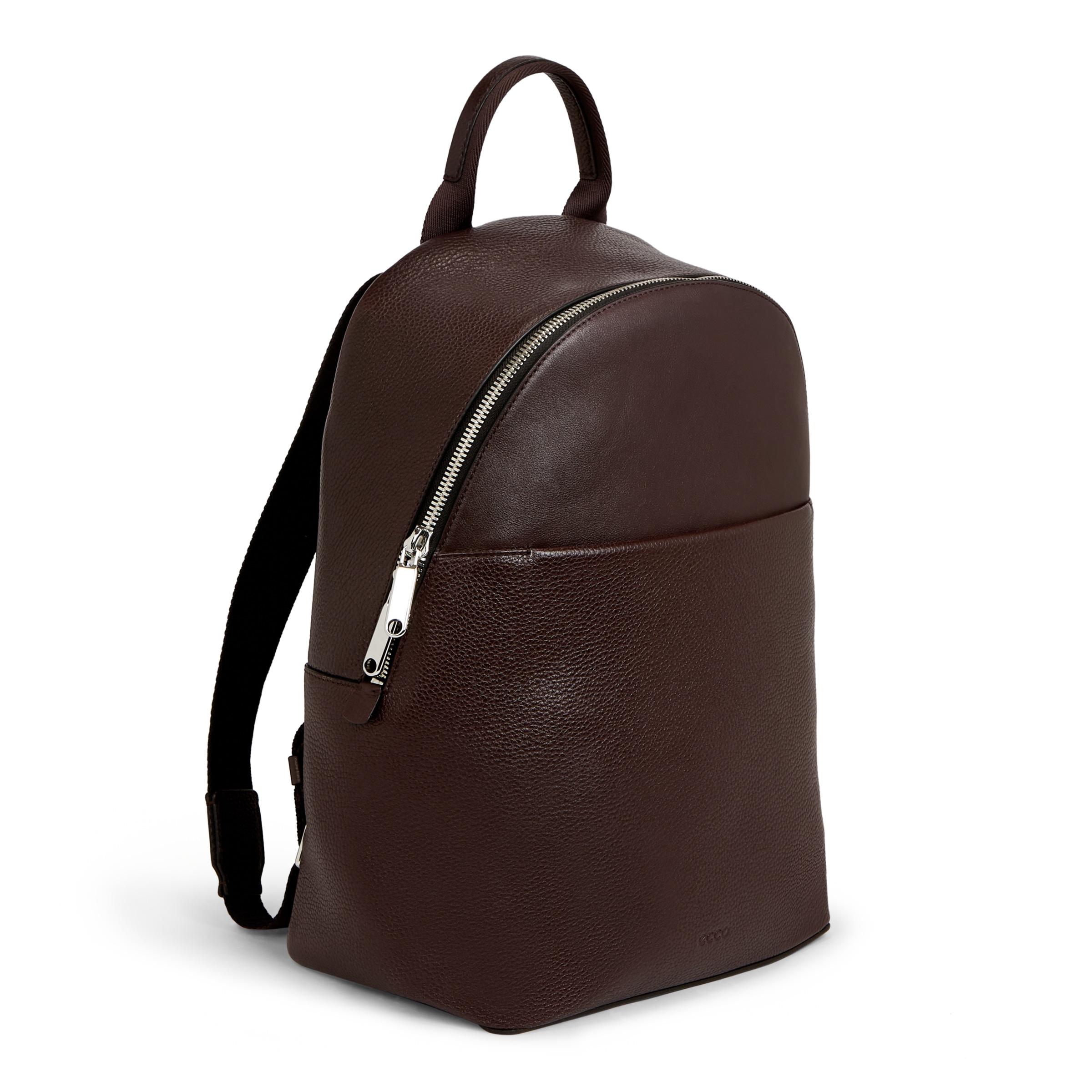 ECCO Round Pack Large レザーバックパック - Brown - Main