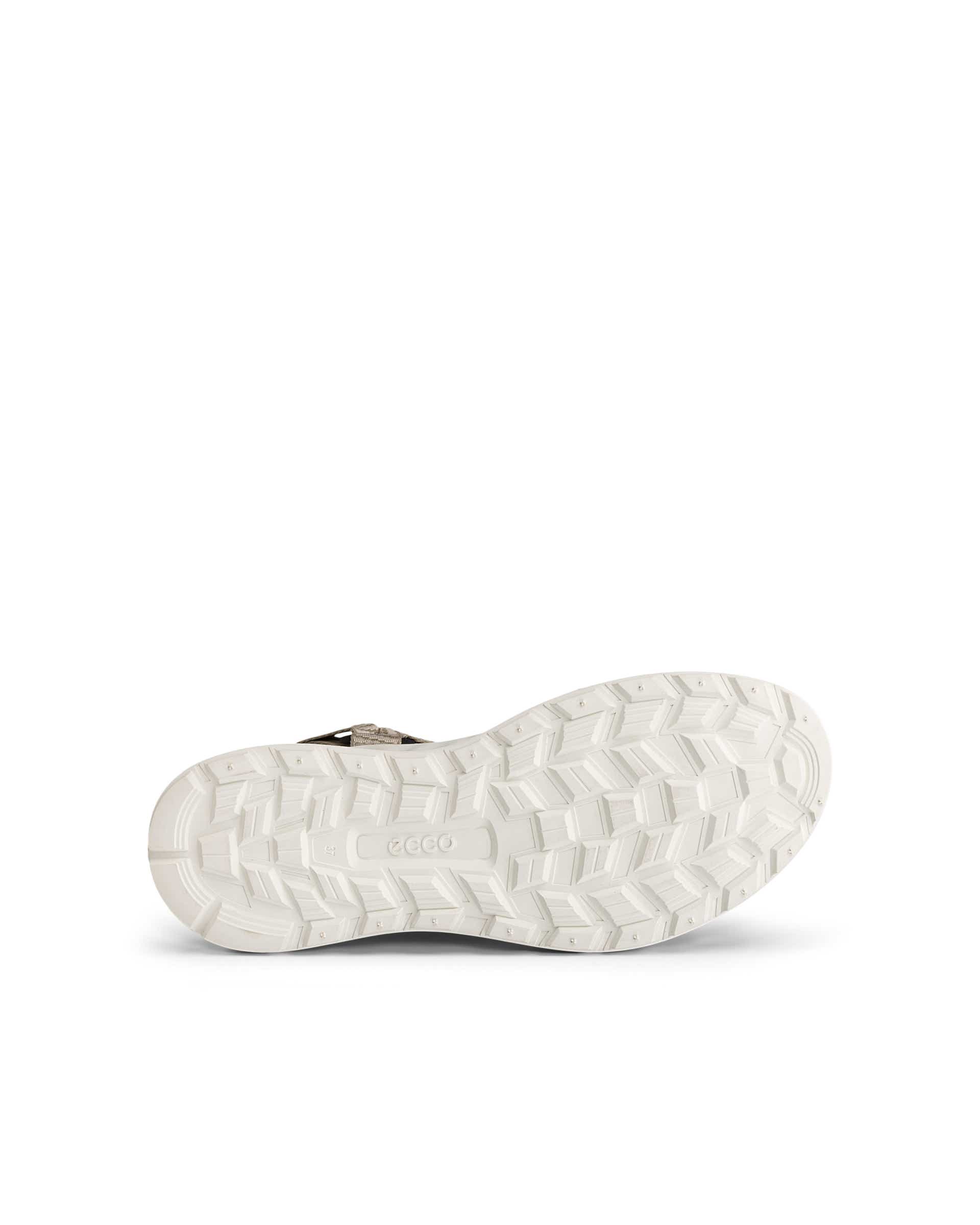 Women's ECCO® Exowrap Textile Sandal - Beige - Sole