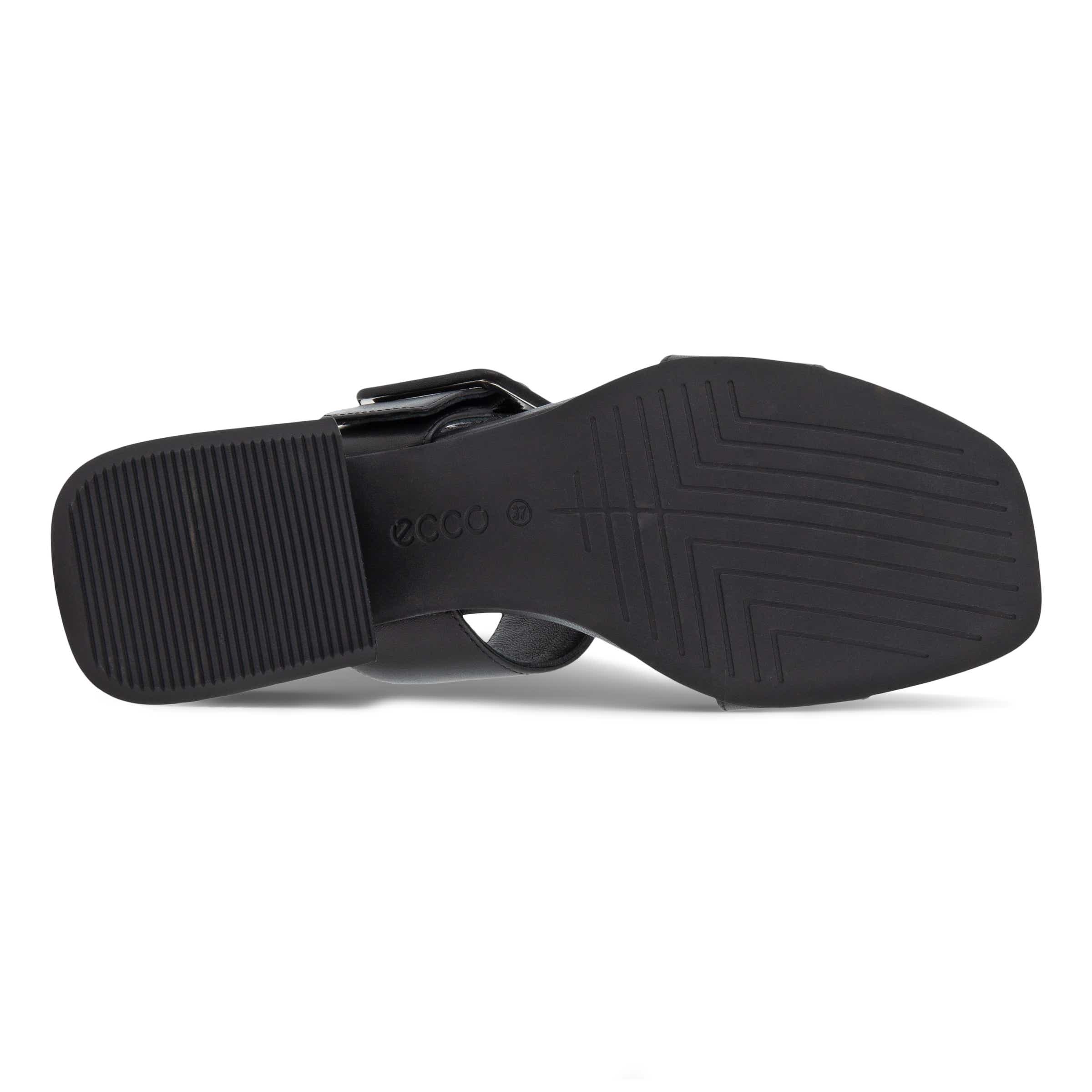 ECCO Elevate Squared Sandal - Black - Sole