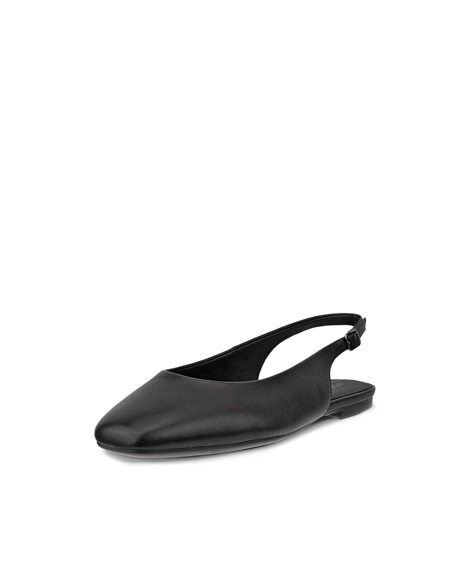 ECCO MARGOT SLING BACK FLAT - Black - Main