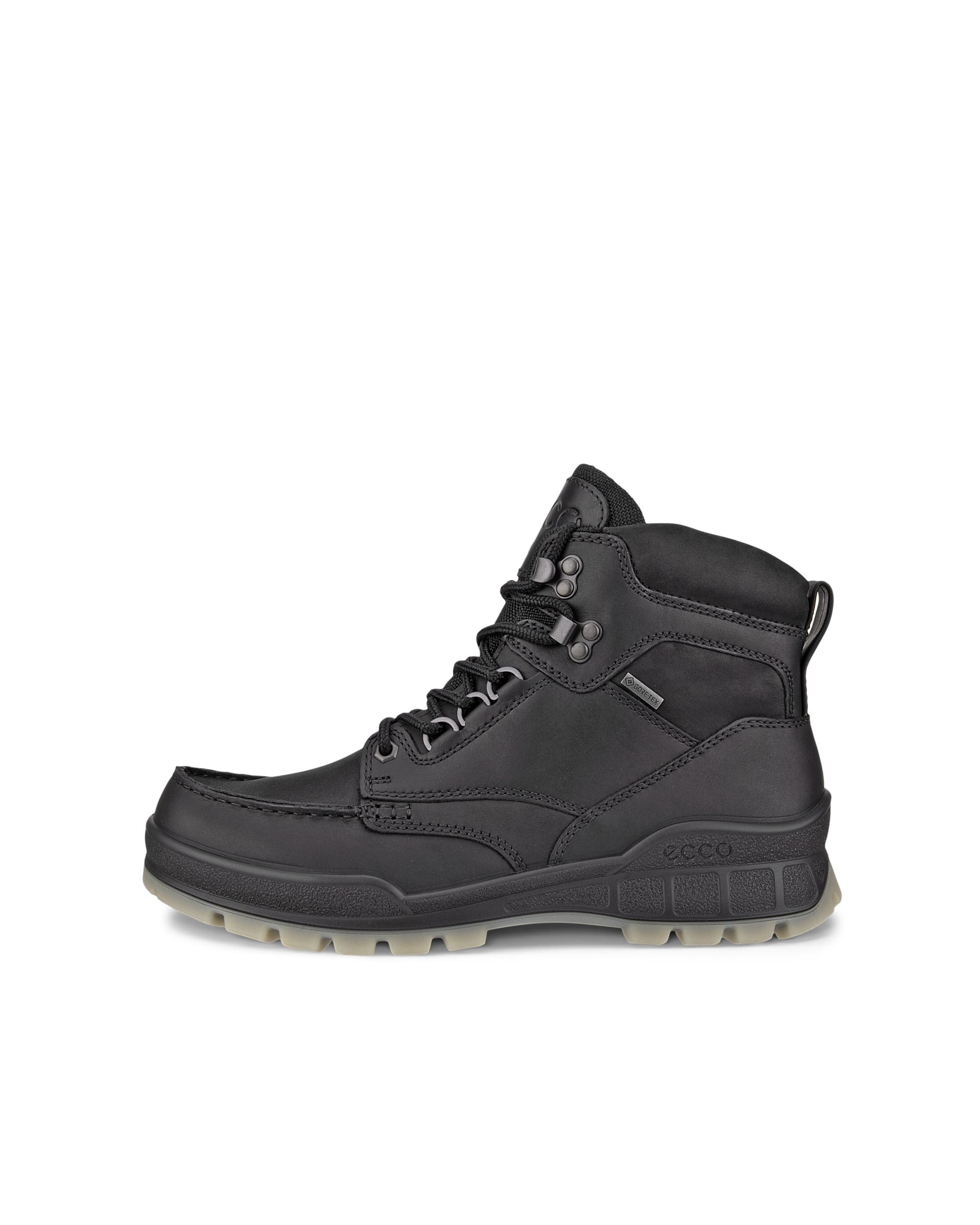 ECCO® Track 25 Herren Wanderschuh aus Leder mit Gore-Tex - Schwarz - Outside