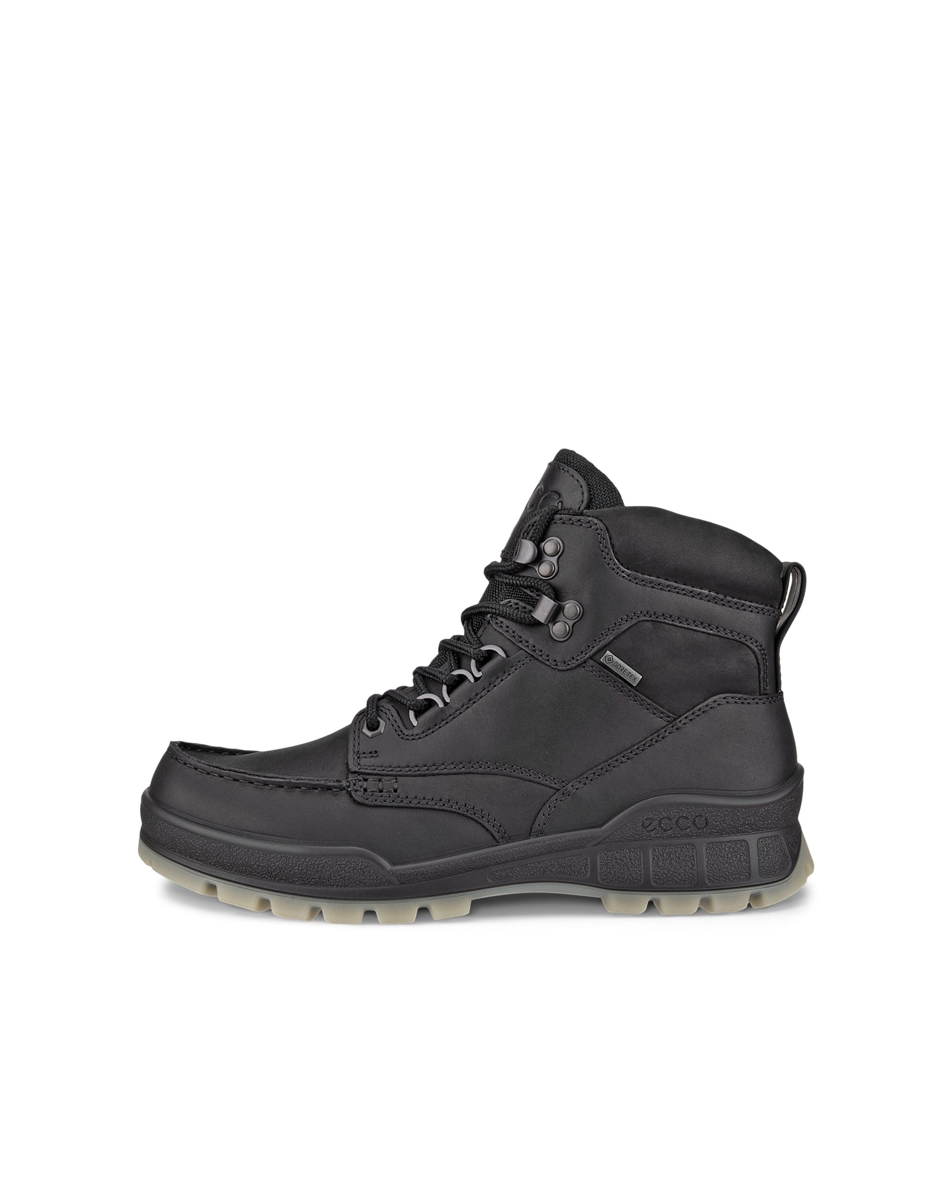 ECCO® Track 25 Herren Wanderschuh aus Leder mit Gore-Tex - Schwarz - Outside