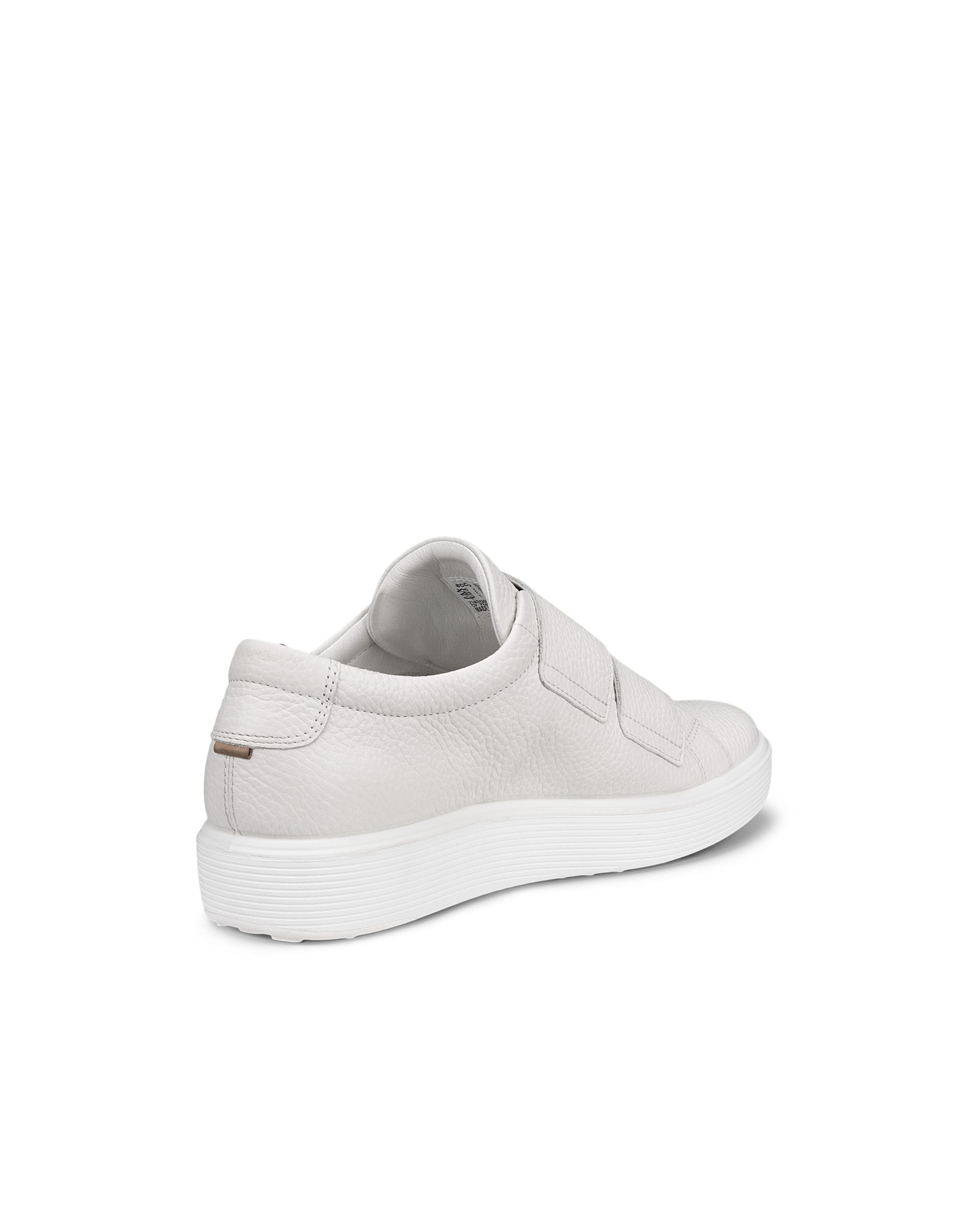 ECCO® Soft 60 baskets en cuir pour femme - Blanc - Back