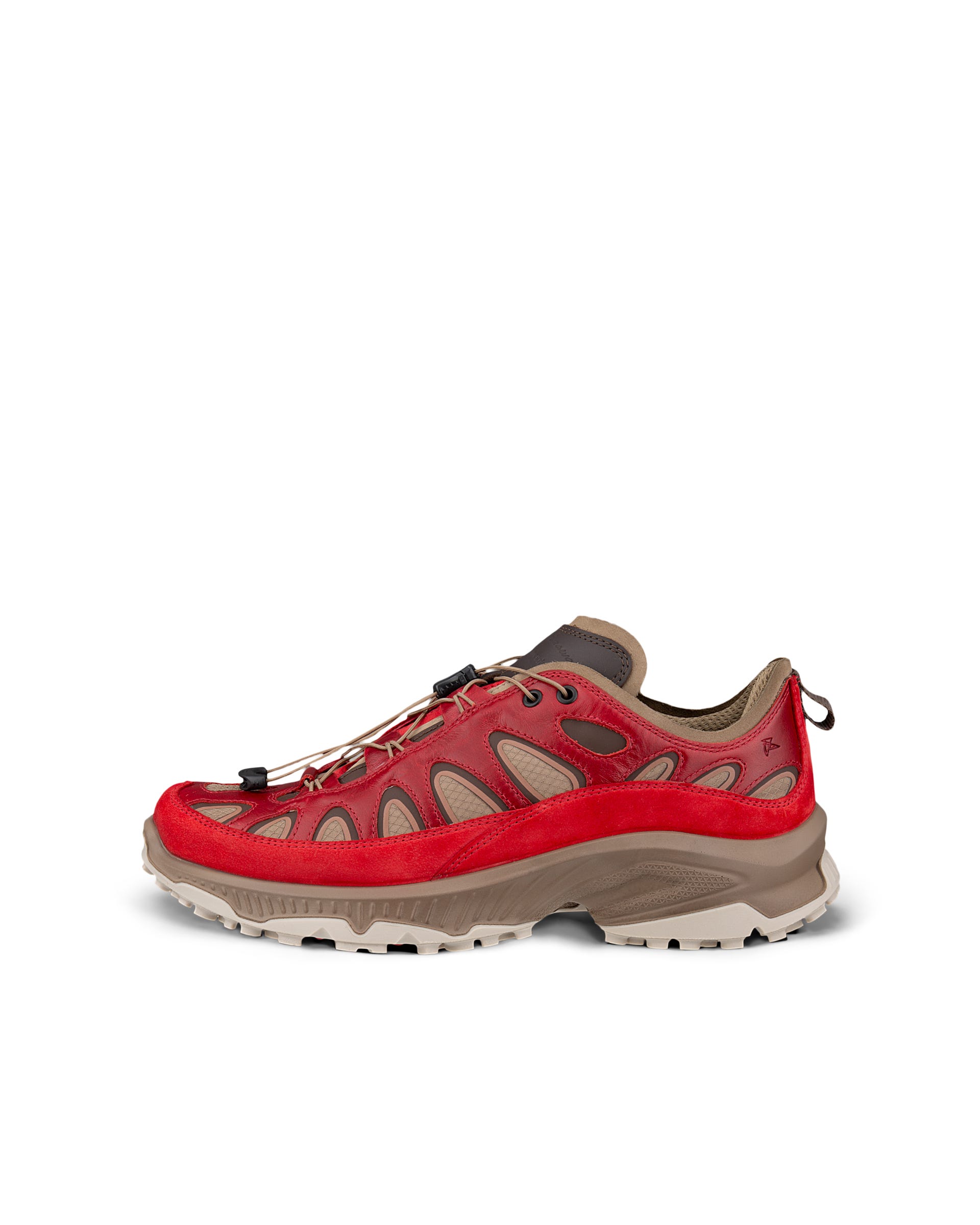 ECCO RECEPTOR XP WOMEN ウィメンズ レザーシューズ - レッド - Outside