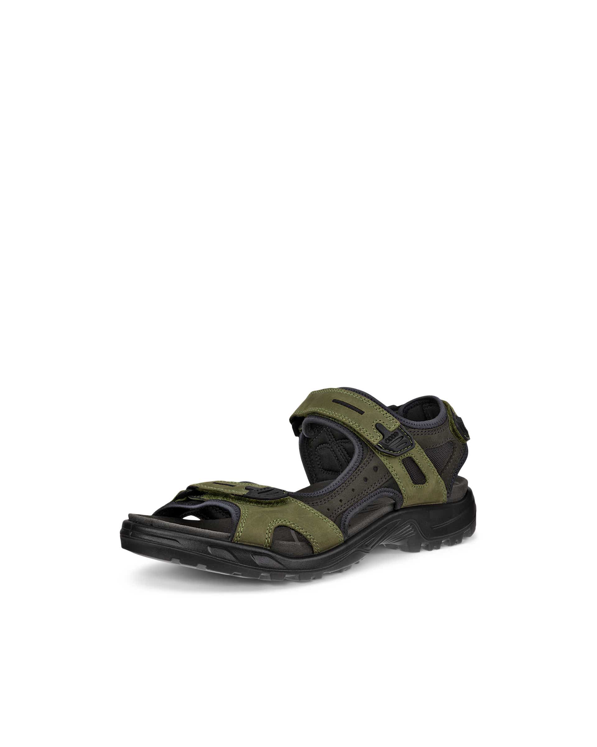 ECCO® Offroad sandale de marche en nubuck  pour homme - Vert - Main