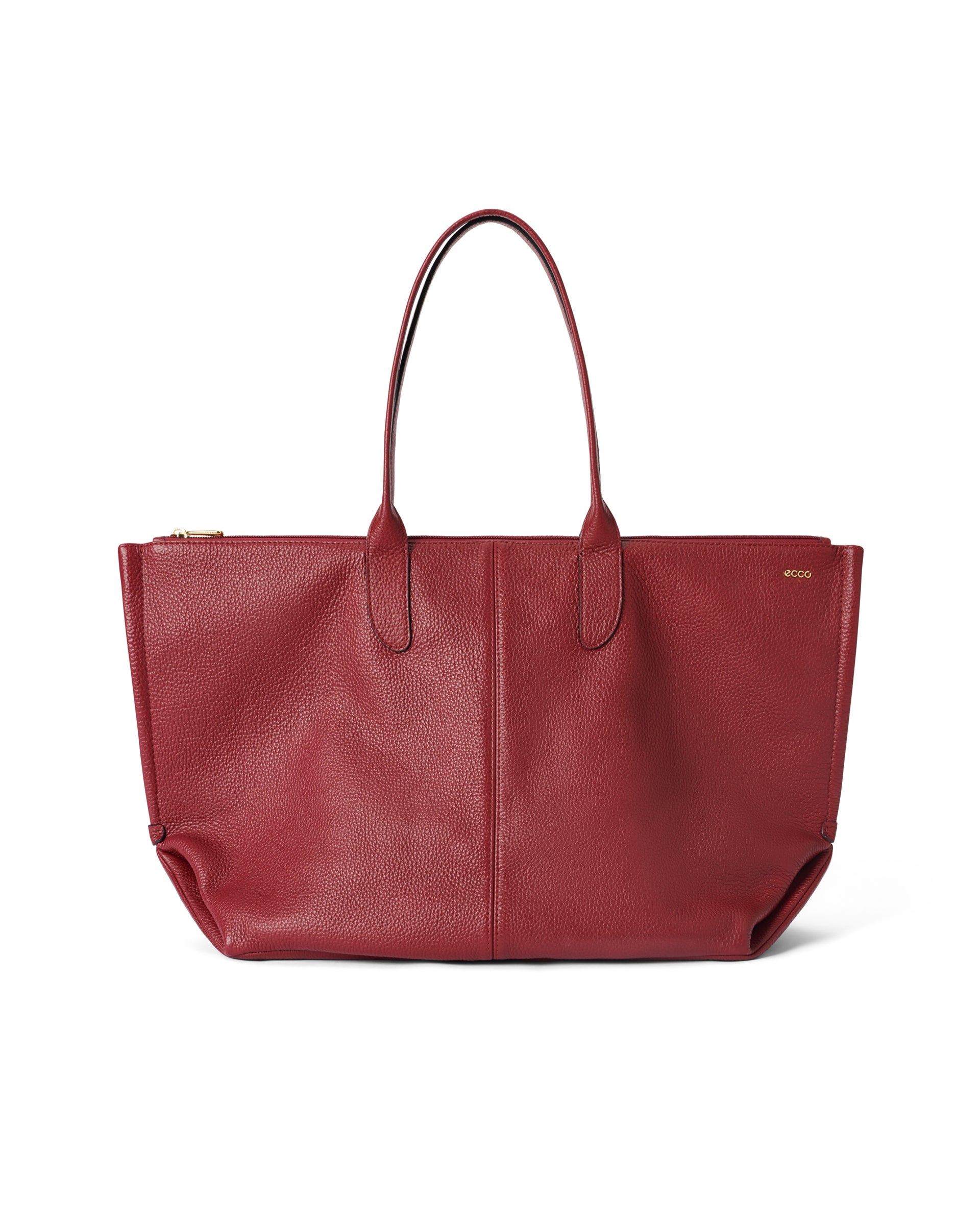 ECCO® Tote bőr bevásárló táska - Piros - Main
