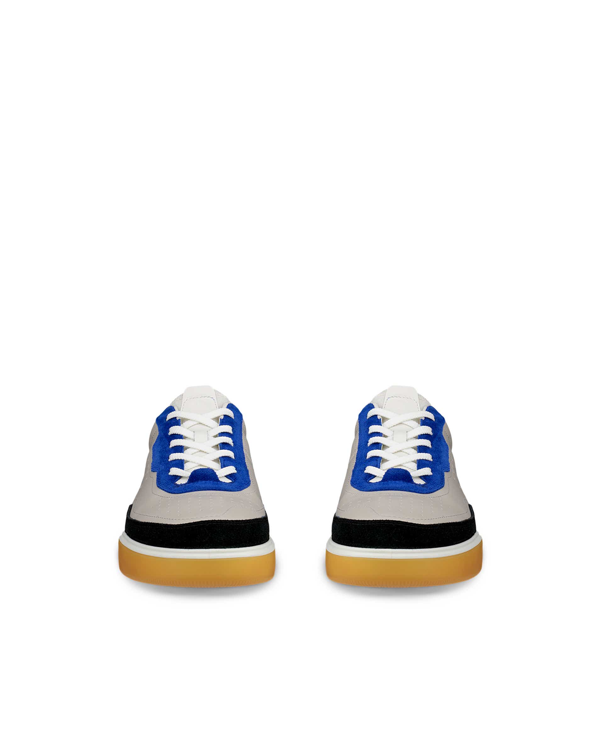 Pánské kožené tenisky ECCO® Street Court - Vícebarevná - Front pair