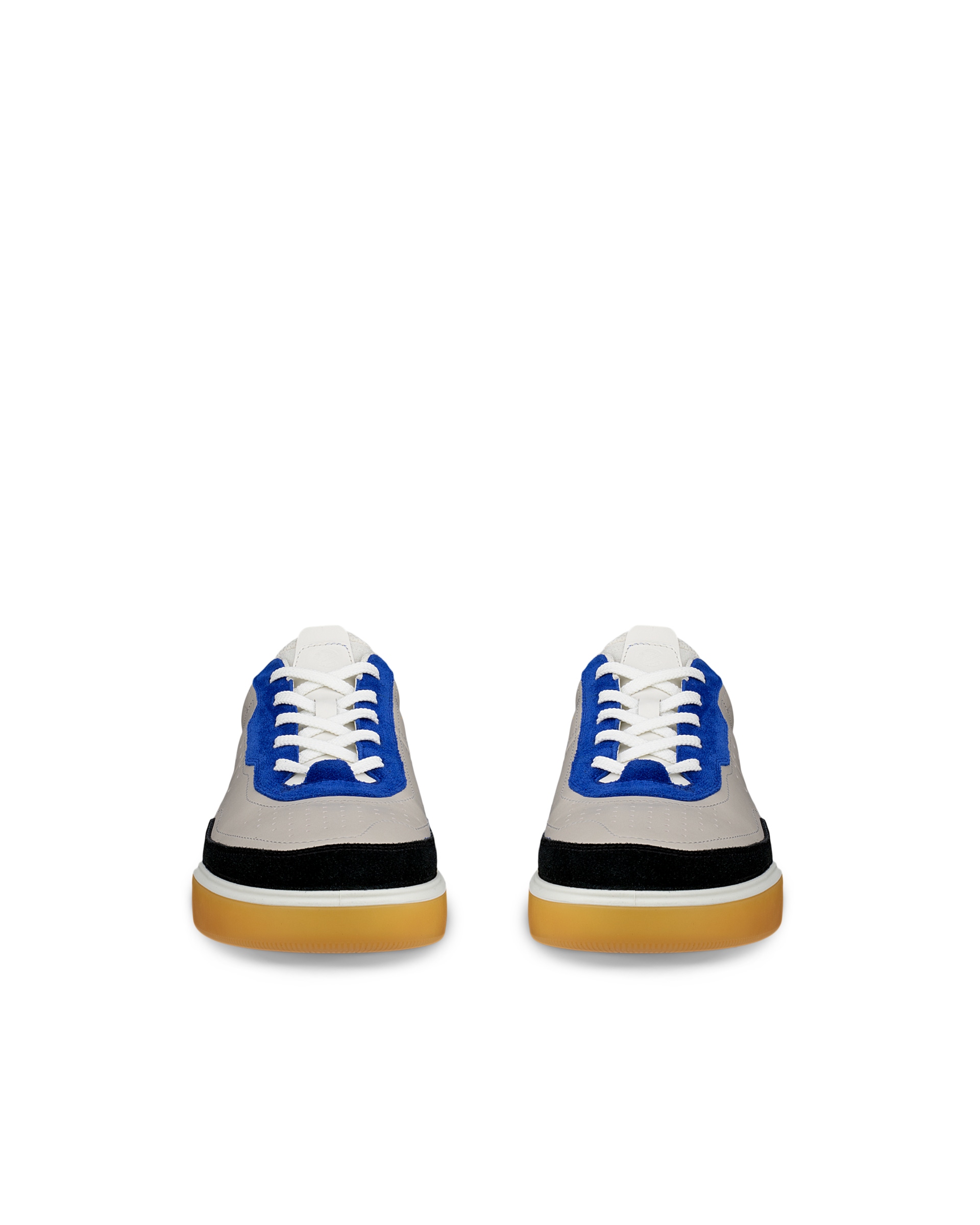 Pánské kožené tenisky ECCO® Street Court - Vícebarevná - Front pair