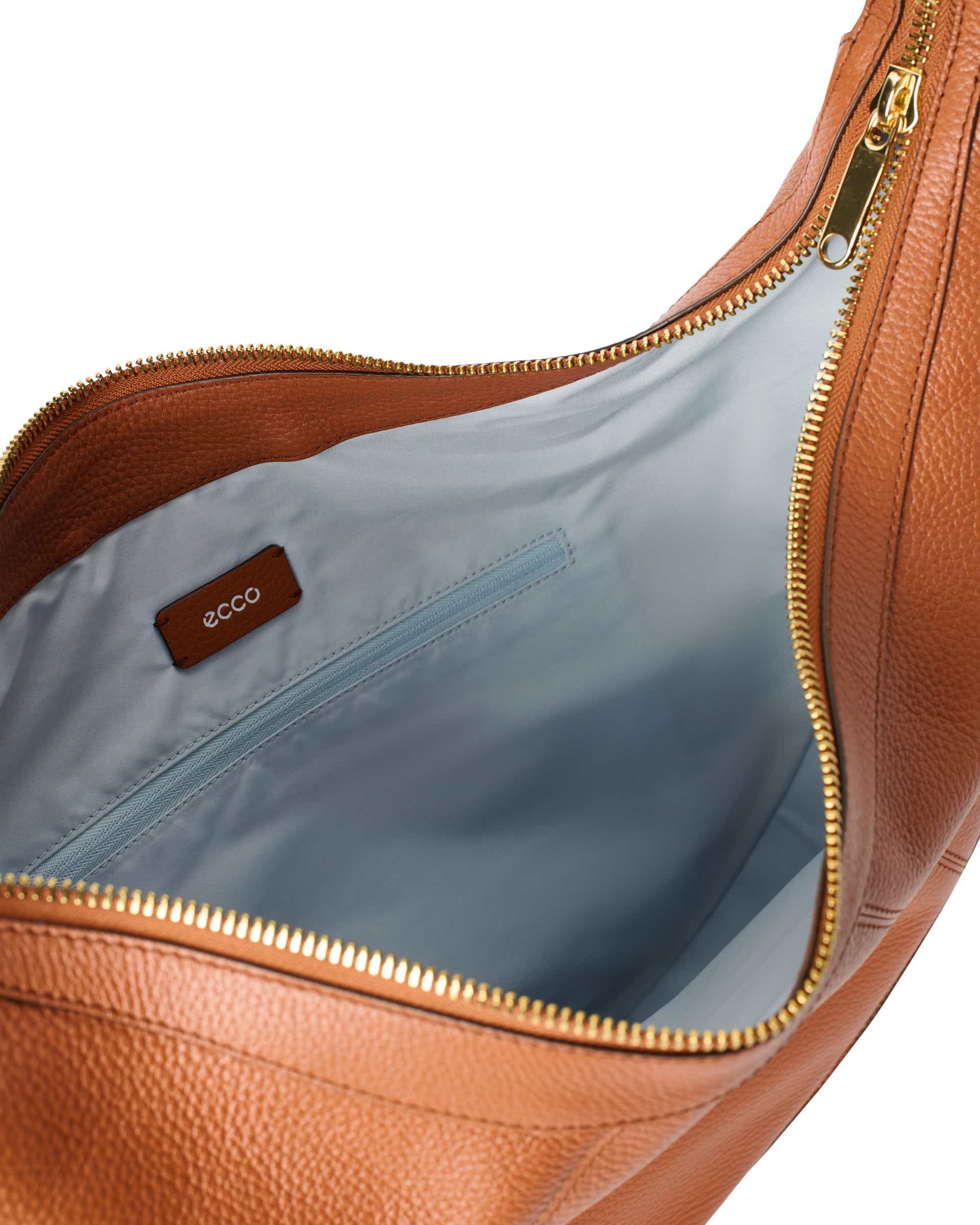 Skórzana torba hobo ECCO® Fortune Bag - Brązowy - Inside