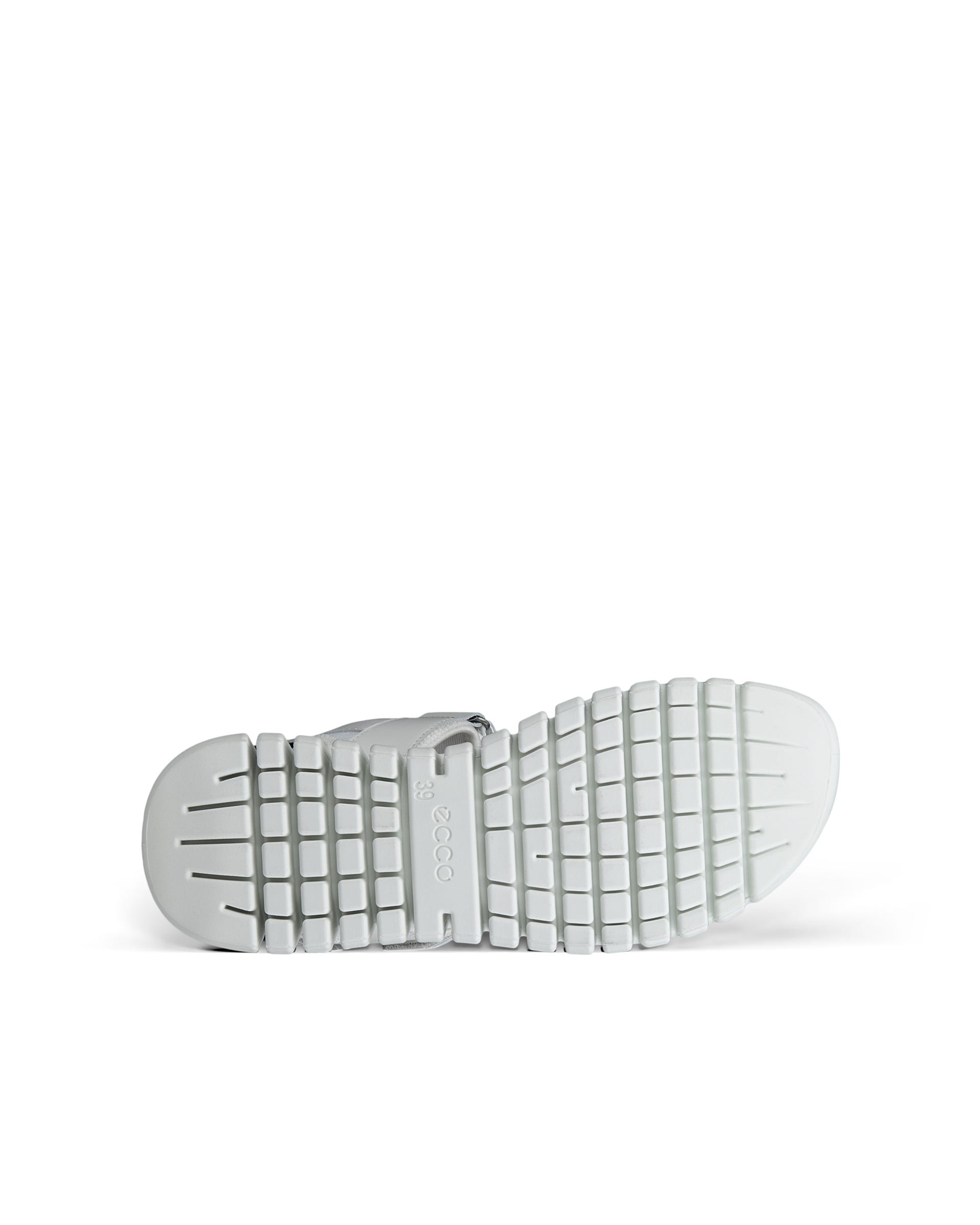 Women's ECCO® Gruuv Leather Sandal - White - Sole